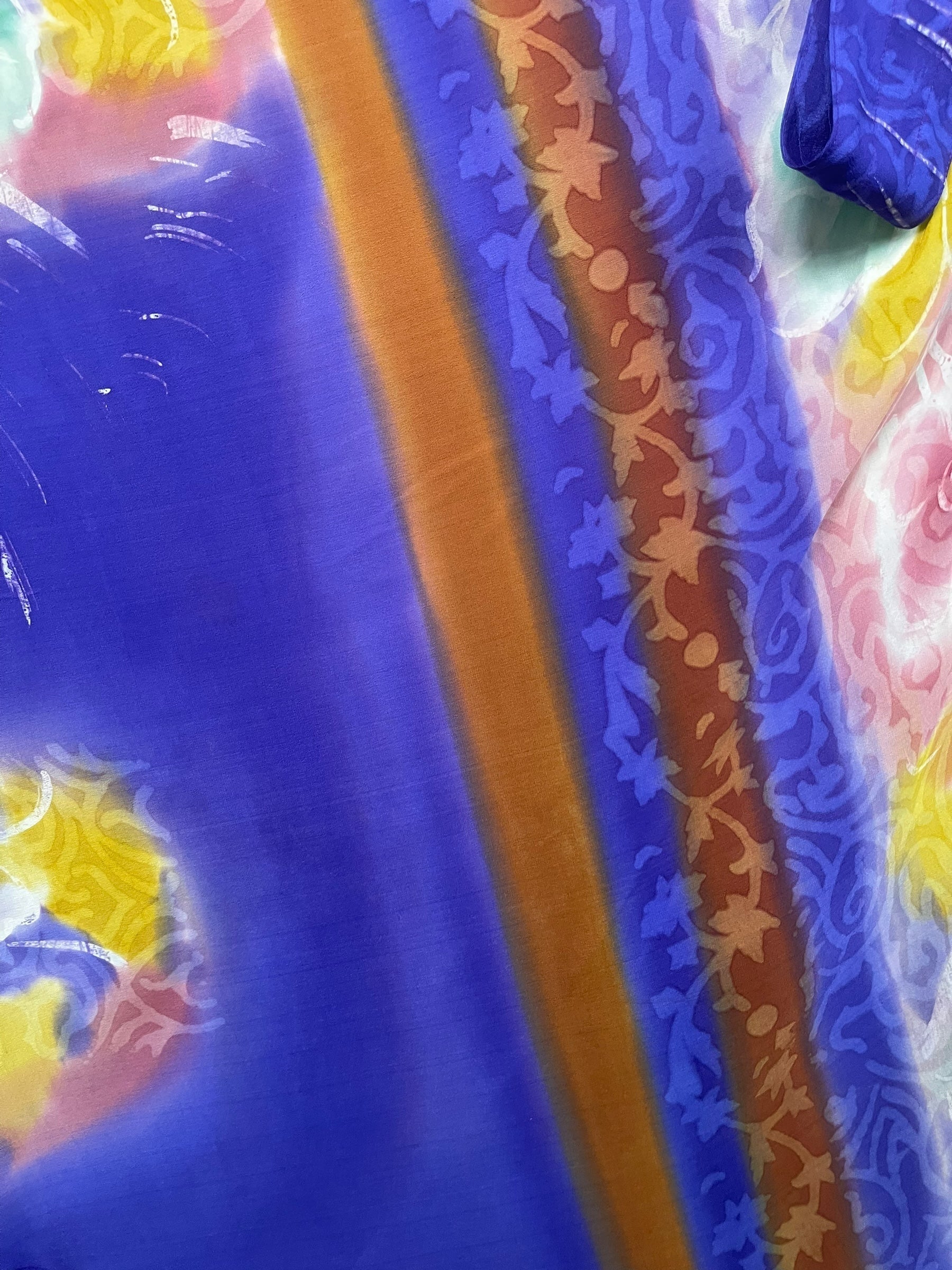 PREVIEW PRC8643 Avatar Pure Silk Maxi Dress with Belt by MARCH2026 – Handmade ethical Maxi Dress from sariKNOTsari using upcycled silk. Designed in Canada for travel and slow fashion, loved from Toronto to LA to Sydney.