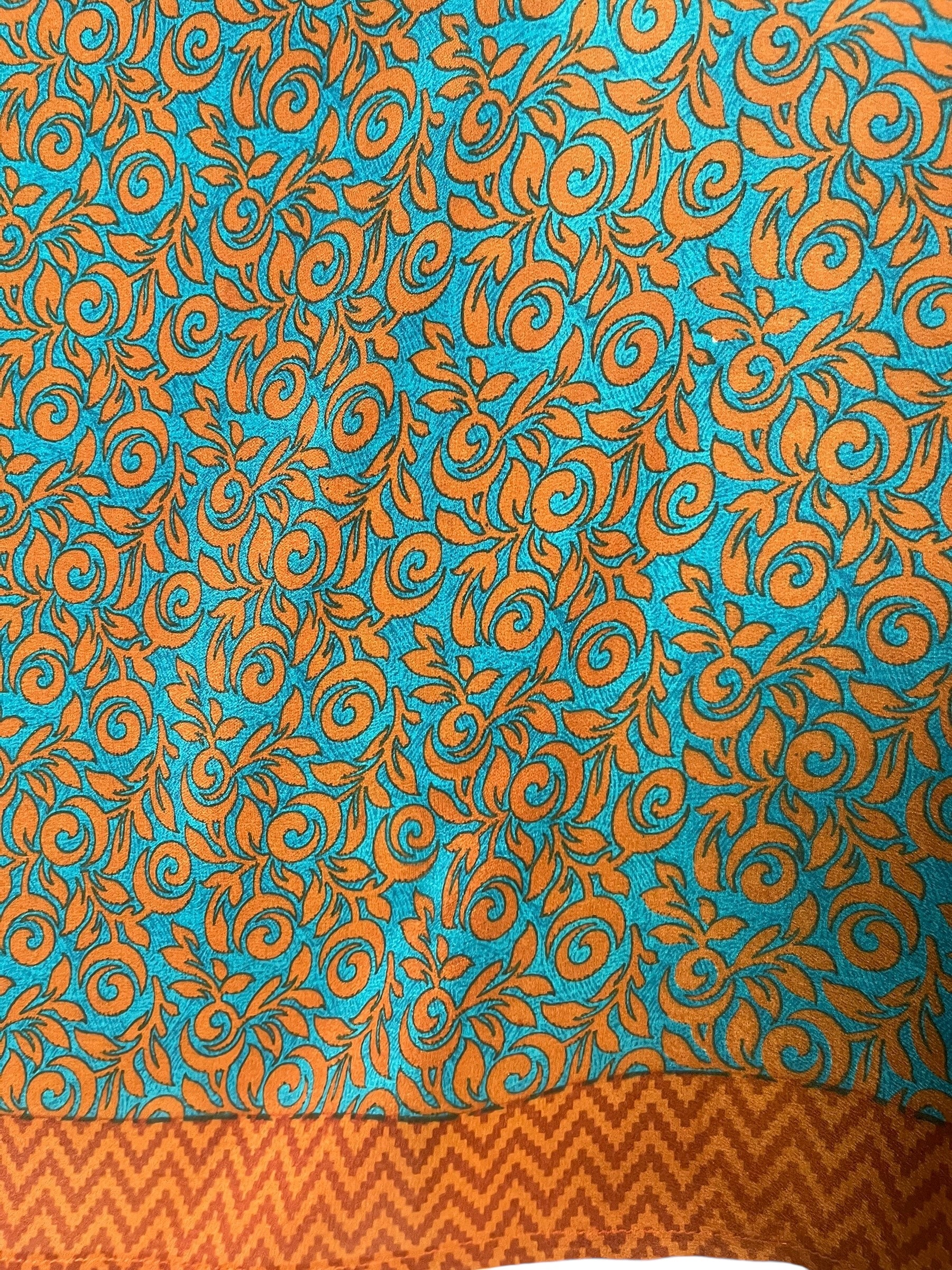 PREVIEW PRC8701  Avatar Pure Silk Capelet Poncho by MARCH2026 – Handmade ethical Poncho from sariKNOTsari using upcycled silk. Designed in Canada for travel and slow fashion, loved from Toronto to LA to Sydney.