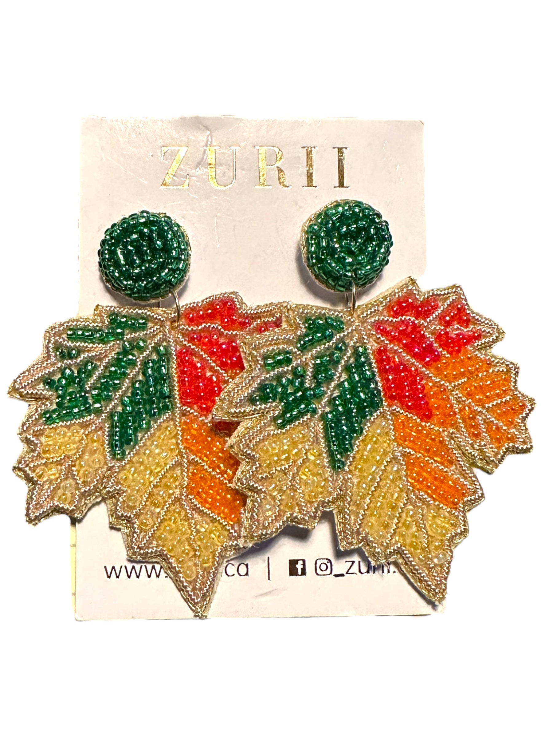 Autumn Leaf Earrings