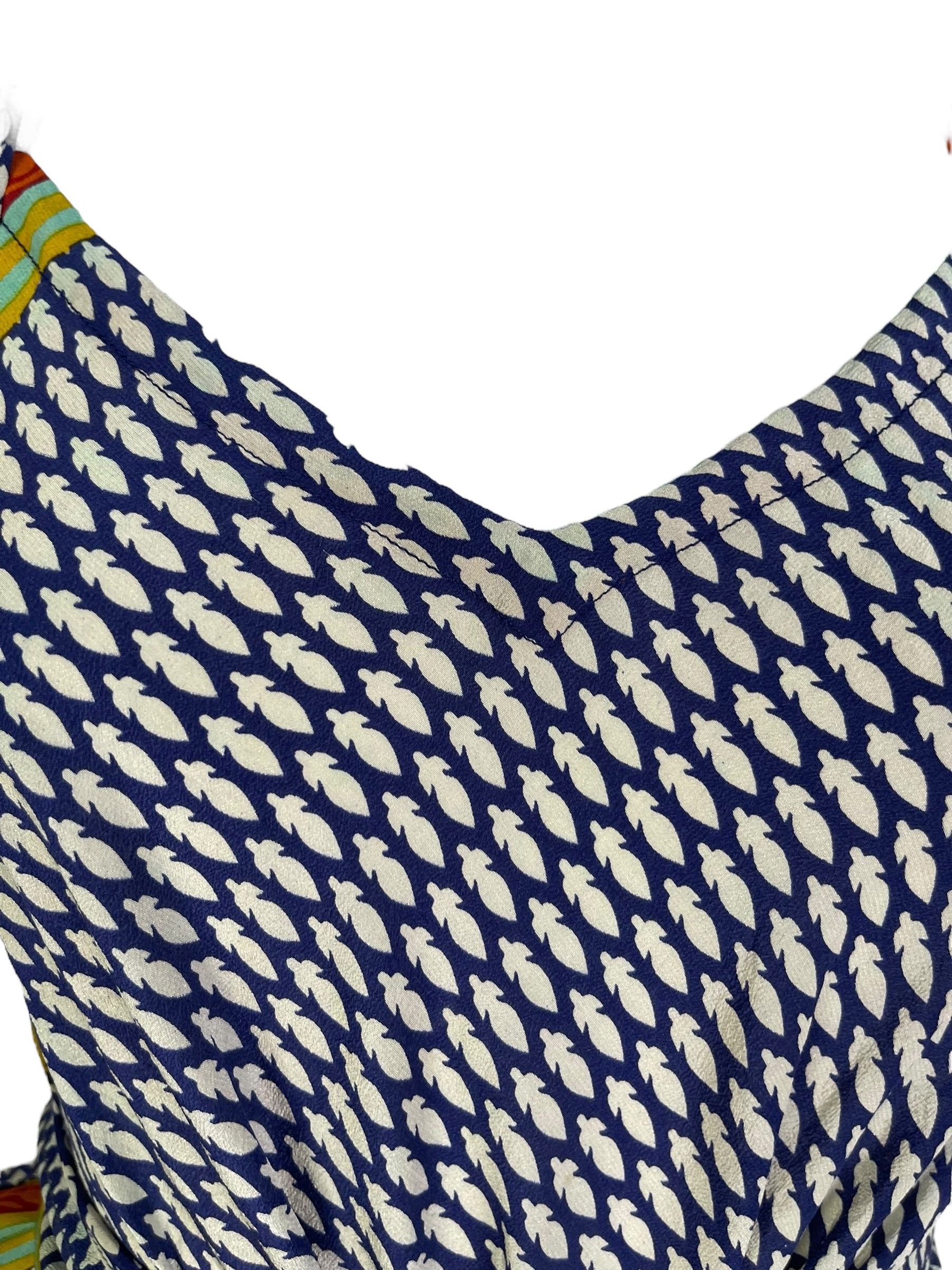 PRC7238 Avatar Pure Silk Maxi Dress with Belt