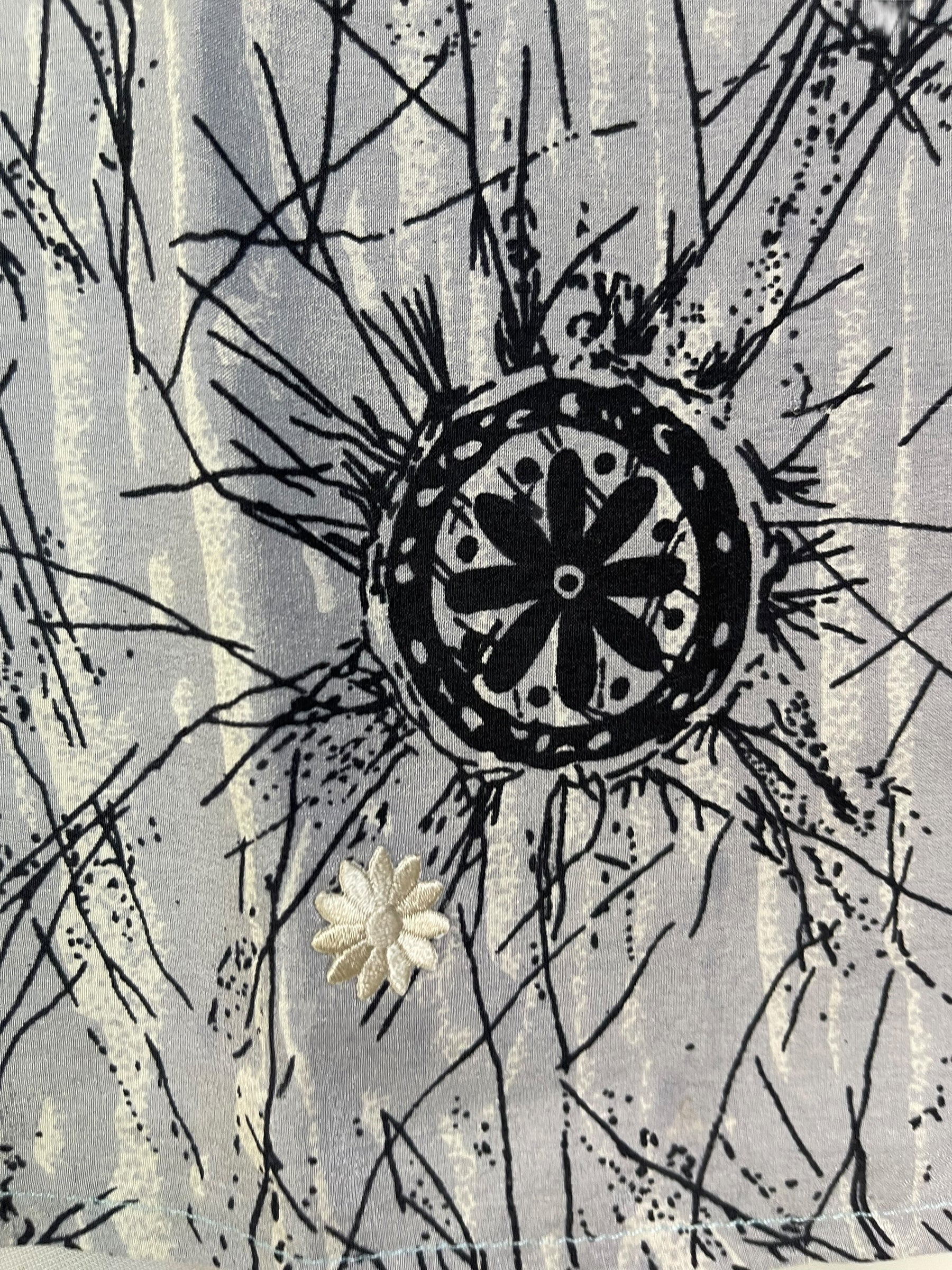 SUTTLES PRC7212 Avatar Pure Silk Capelet Poncho