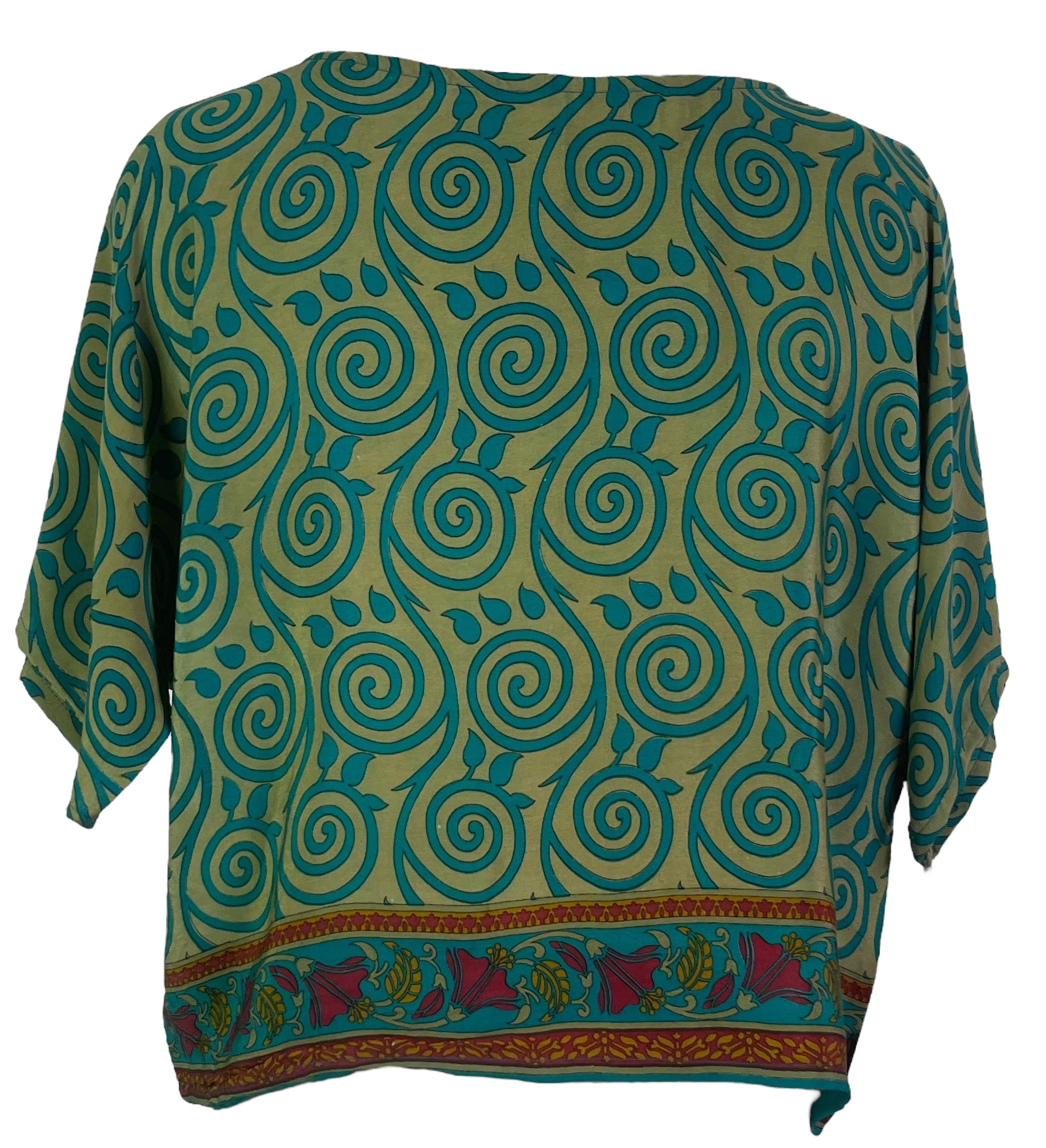 PRC7805 Avatar Pure Silk Boxy Top