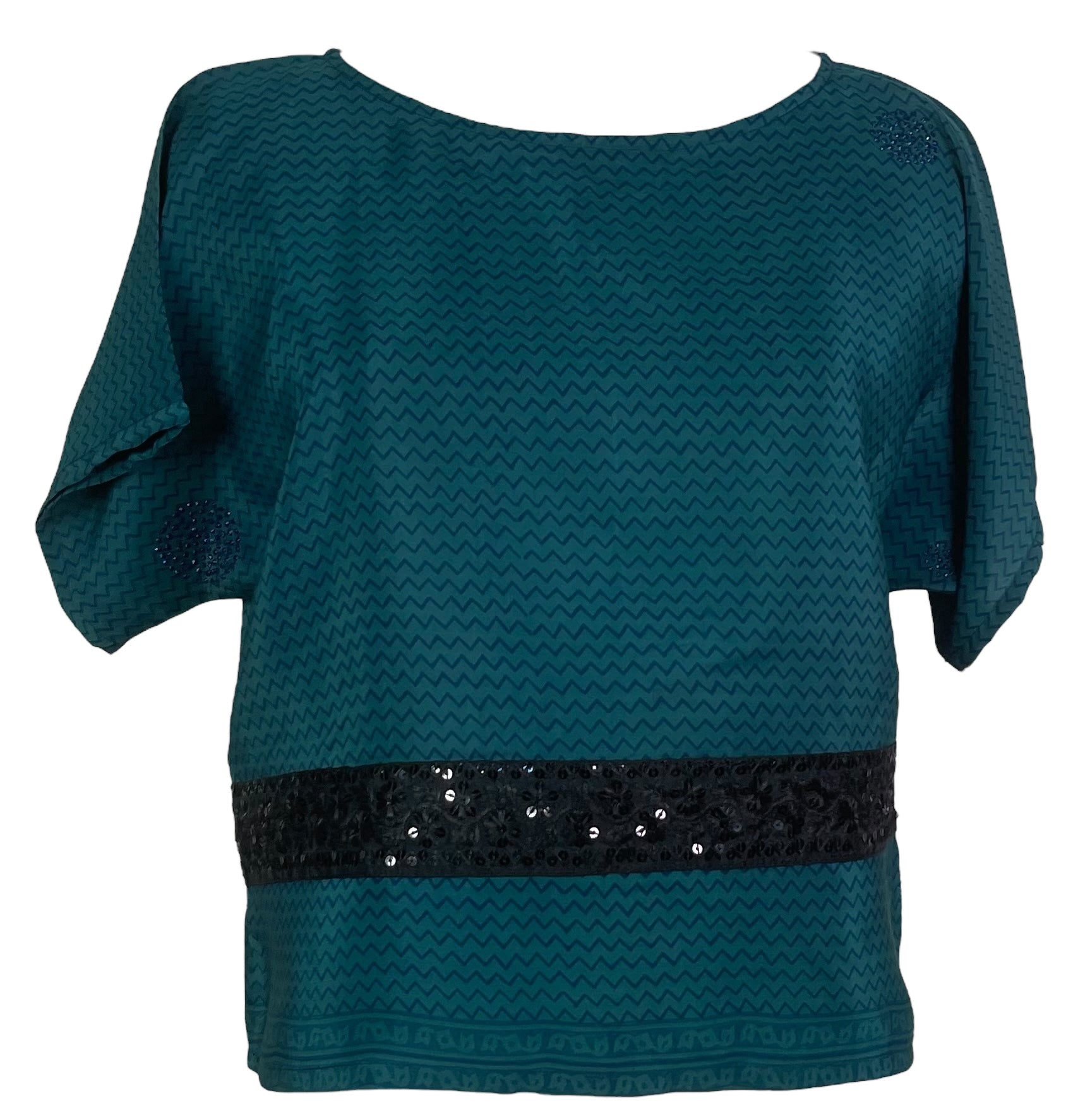 PRC5480 Avatar Pure Silk Boxy Top