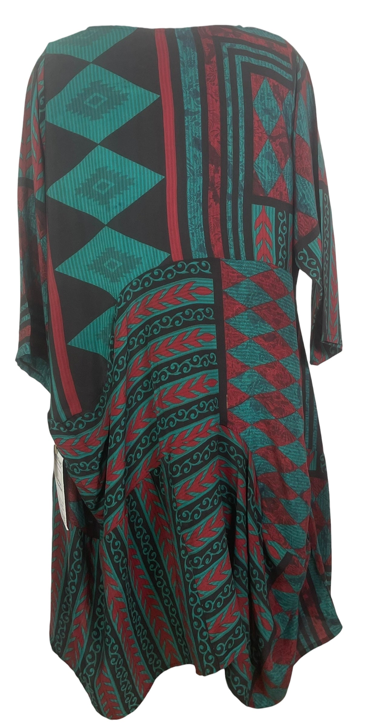 PREVIEW PRC8452 Avatar Pure Silk Sculptural Long Tunic Dress