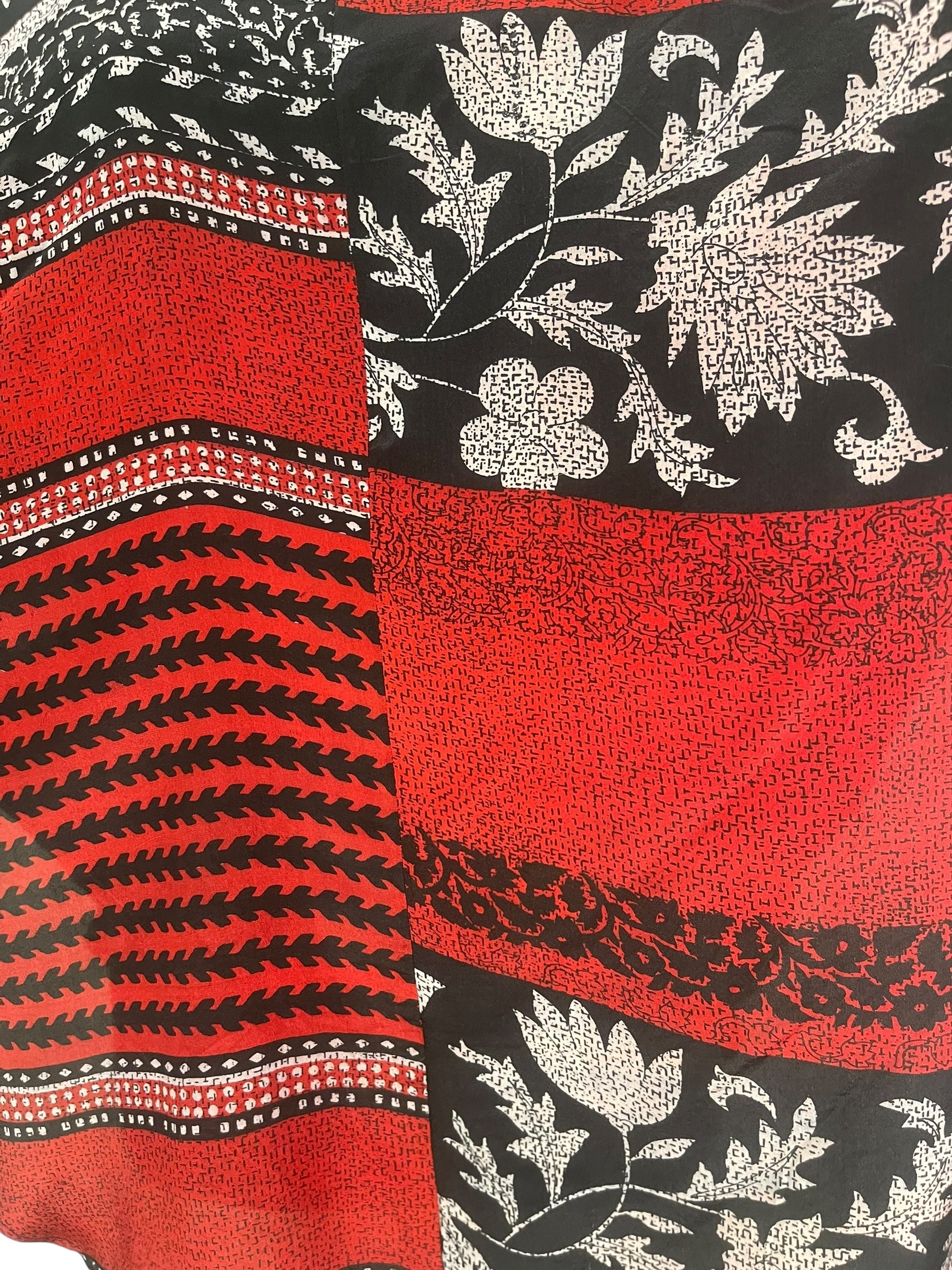 PRC8614 Wabi Sabi Pure Silk Waterfall Top by Wabi Sabi – Handmade ethical Waterfall Top from sariKNOTsari using upcycled silk. Designed in Canada for travel and slow fashion, loved from Toronto to LA to Sydney.