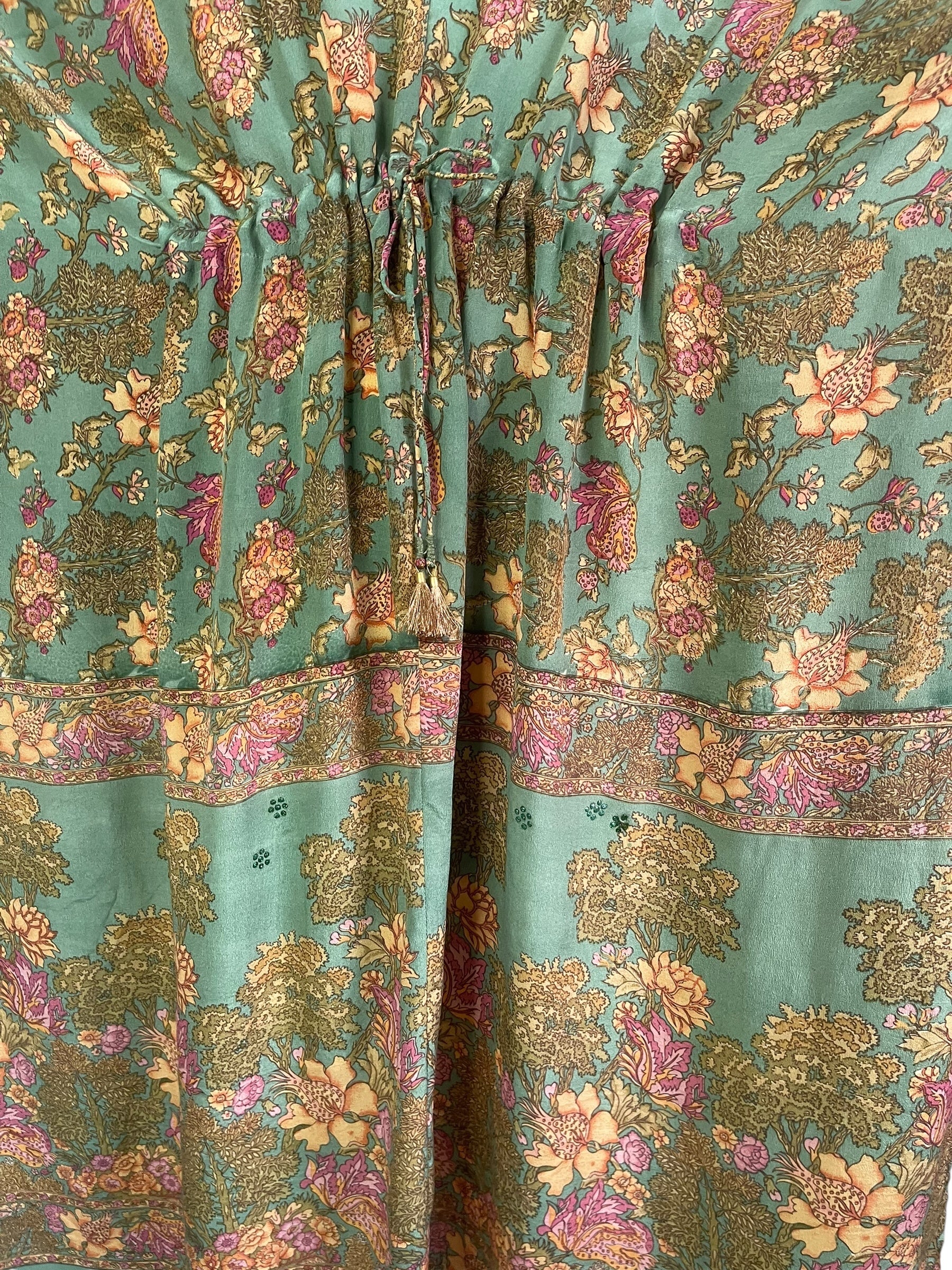 PRC8885 Avatar Pure Silk Maxi Kaftan
