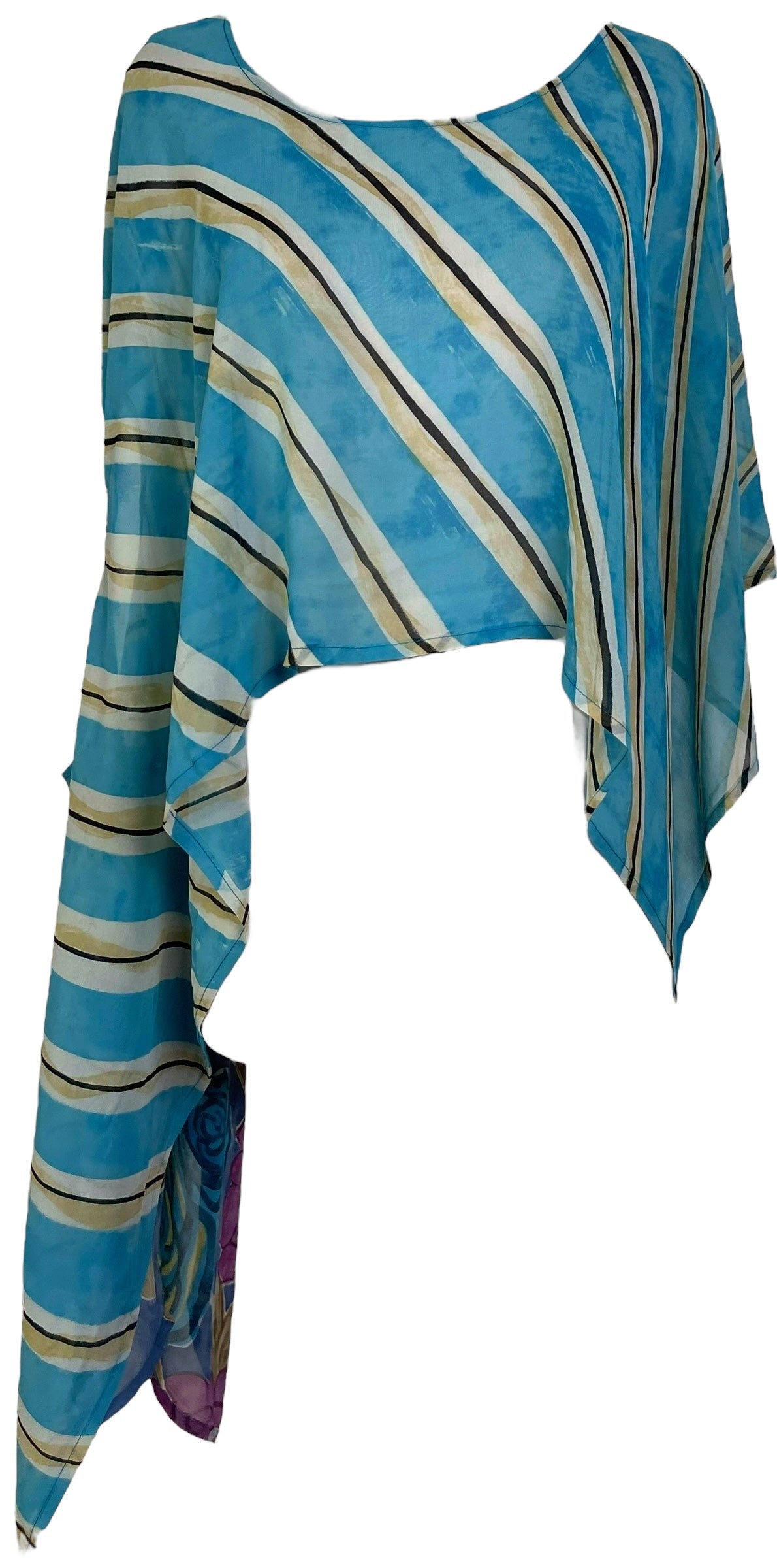 PRG7144 Sheer Avatar Pure Silk Versatile Vest