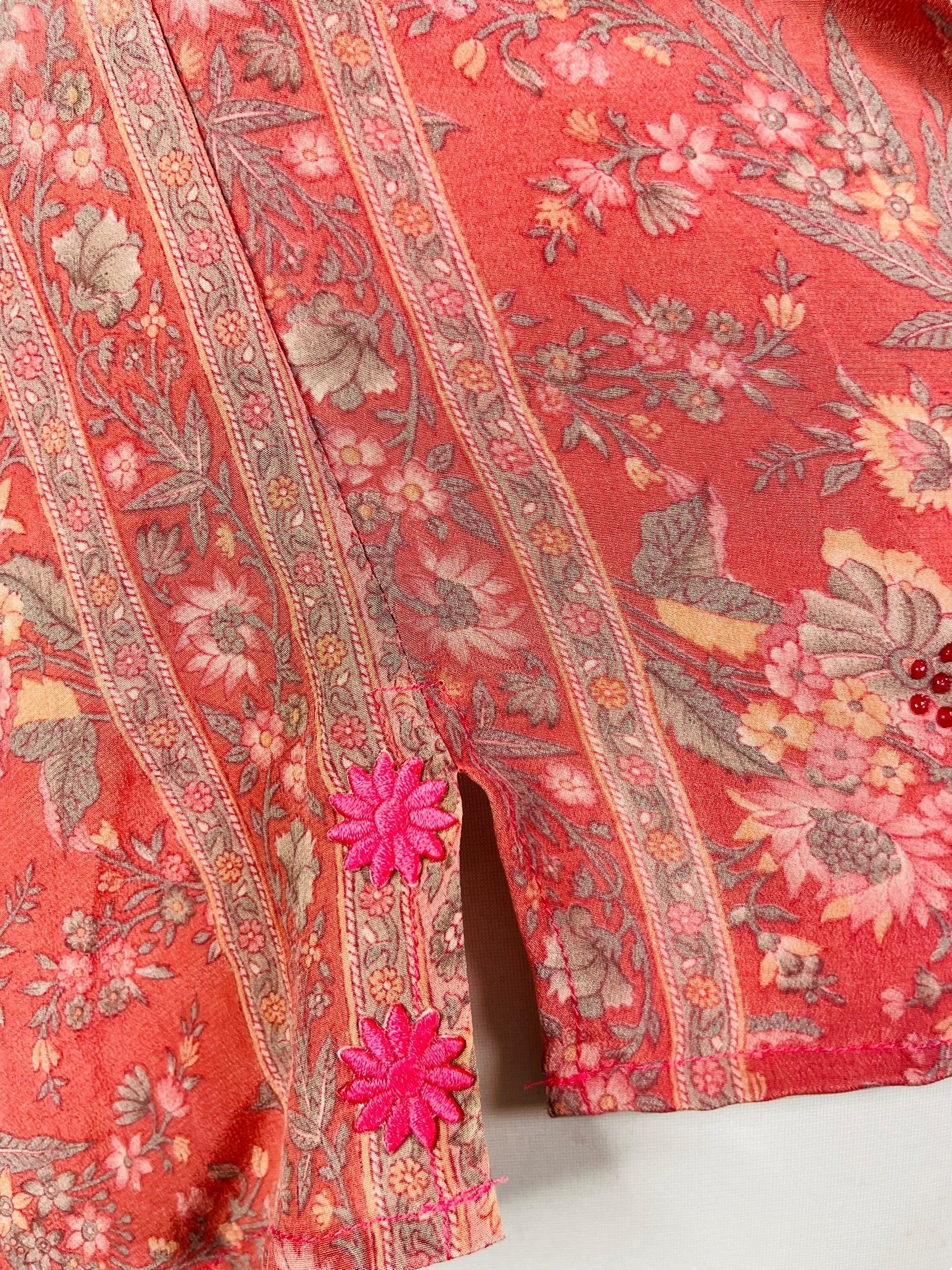 PRC7544 Avatar Pure Silk Cardigan