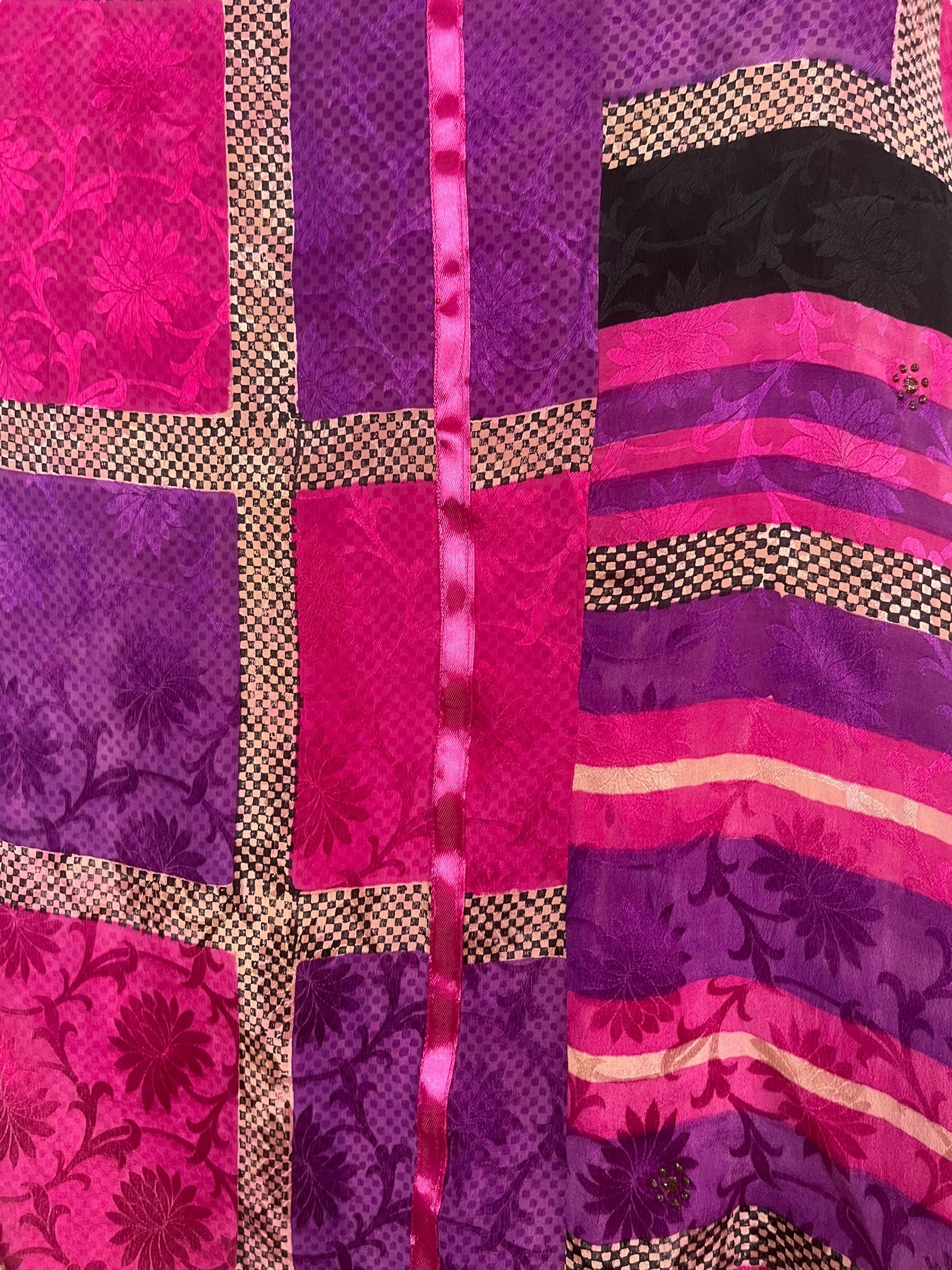 PRC7559 Avatar Pure Silk Waterfall Top