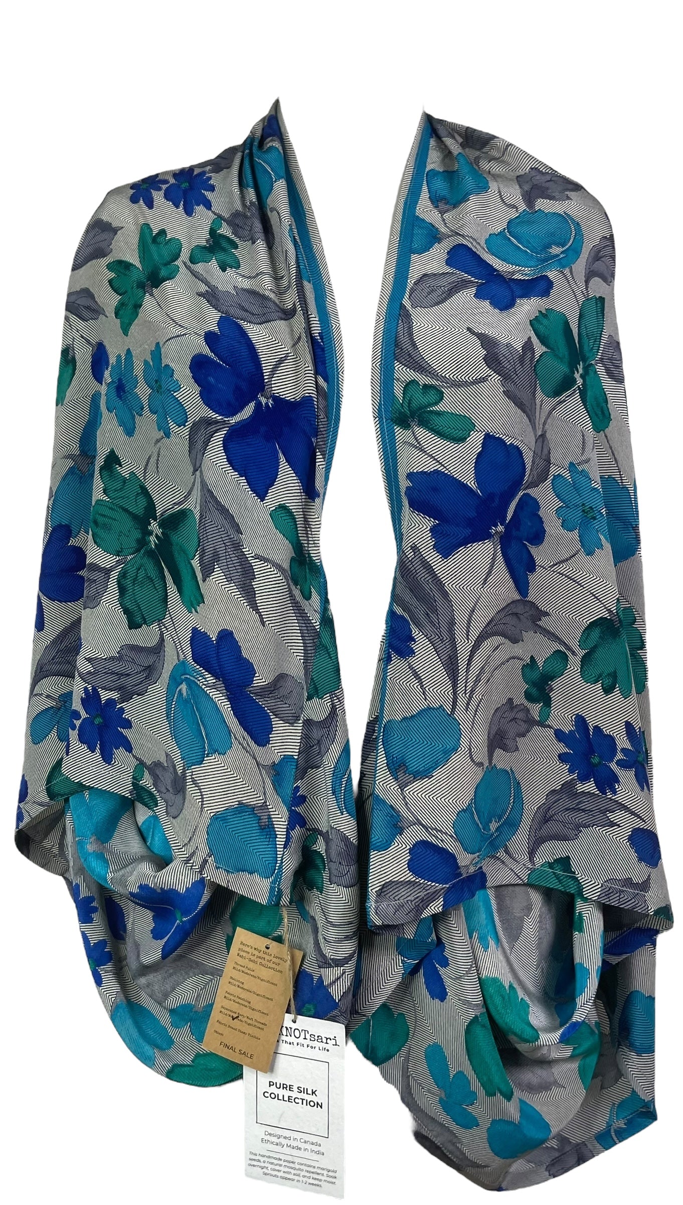 PRC8083 Wabi Sabi Pure Silk Shrug