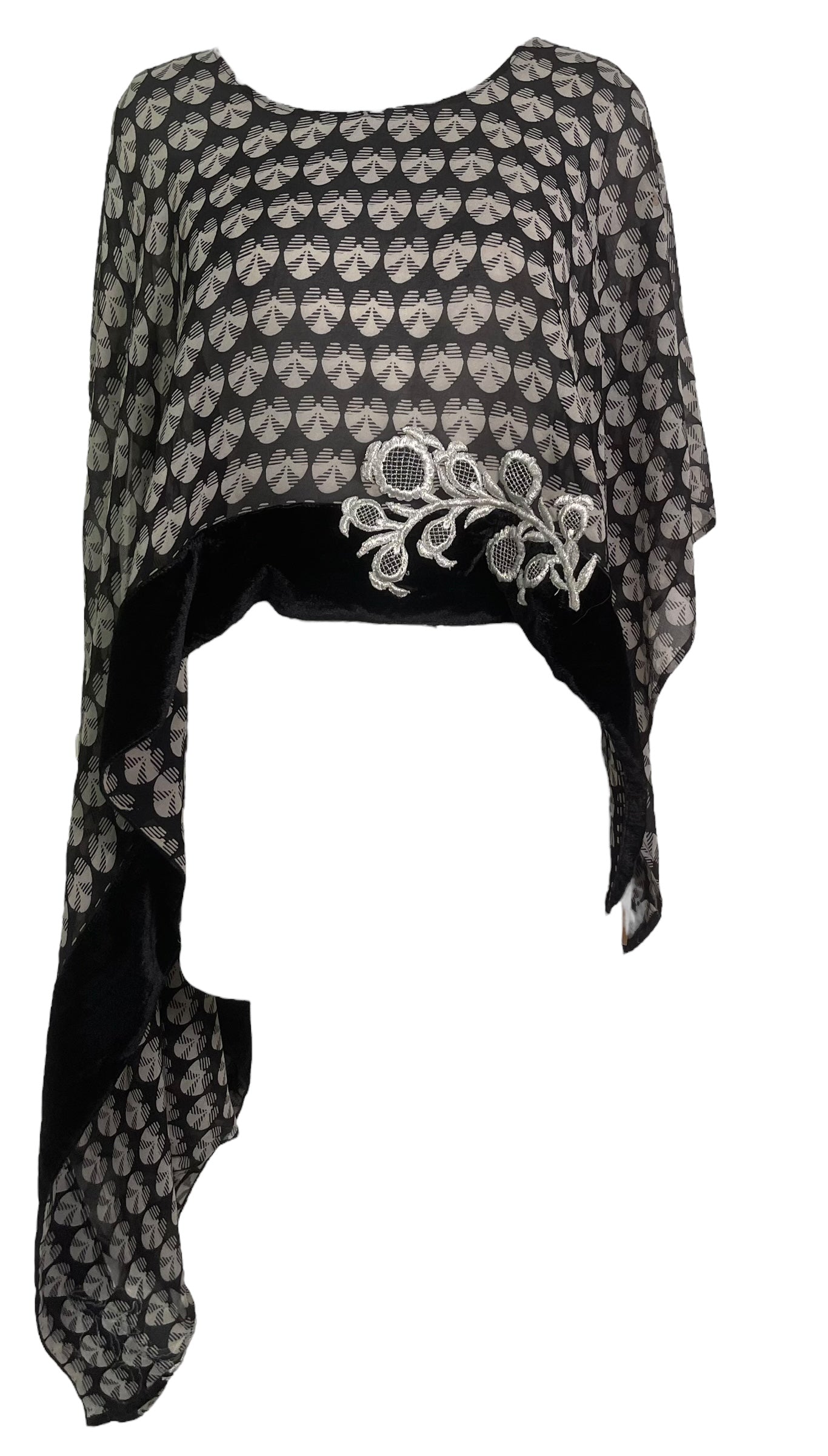 PRG8175 Sheer Wabi Sabi Pure Silk Versatile Vest