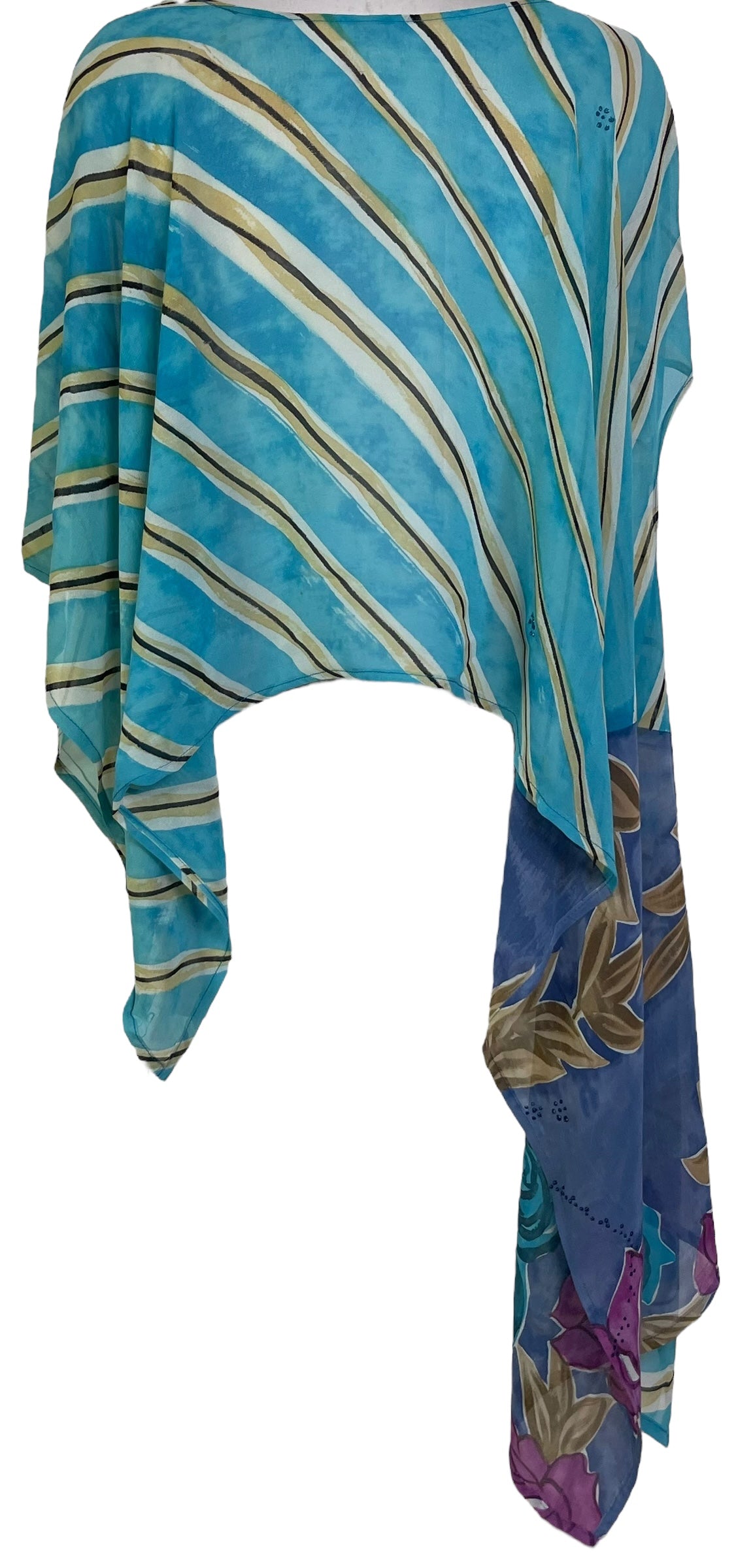 PRG7144 Sheer Avatar Pure Silk Versatile Vest