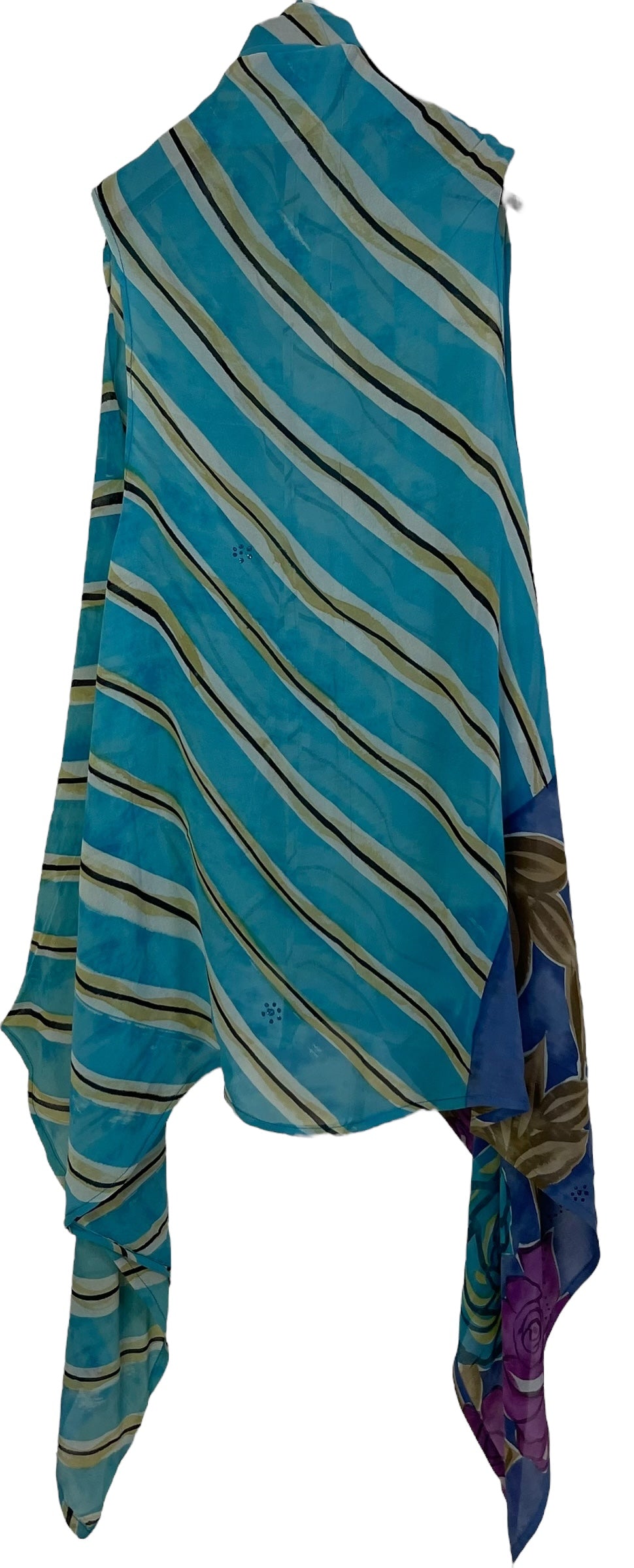 PRG7144 Sheer Avatar Pure Silk Versatile Vest