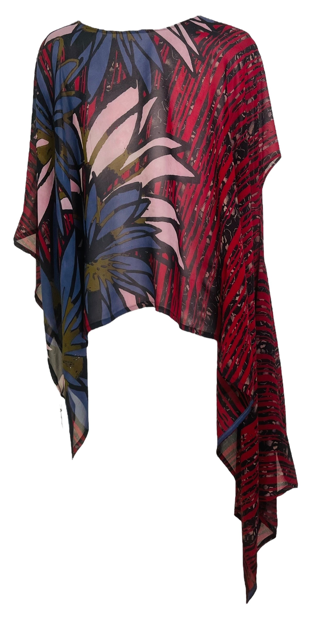 PRG7440 Sheer Wabi Sabi Pure Silk Versatile Vest