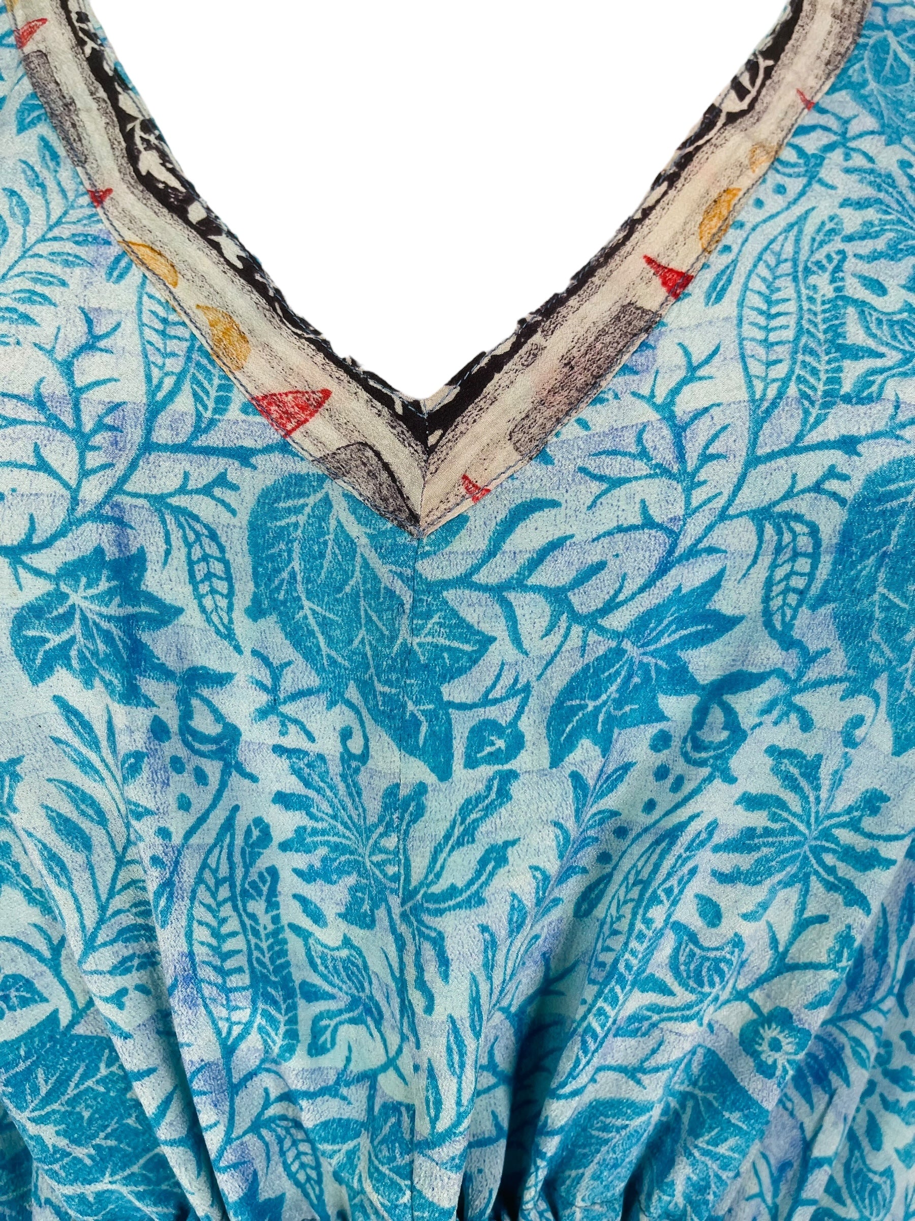 PRC6771 Avatar Pure Silk Maxi Kaftan