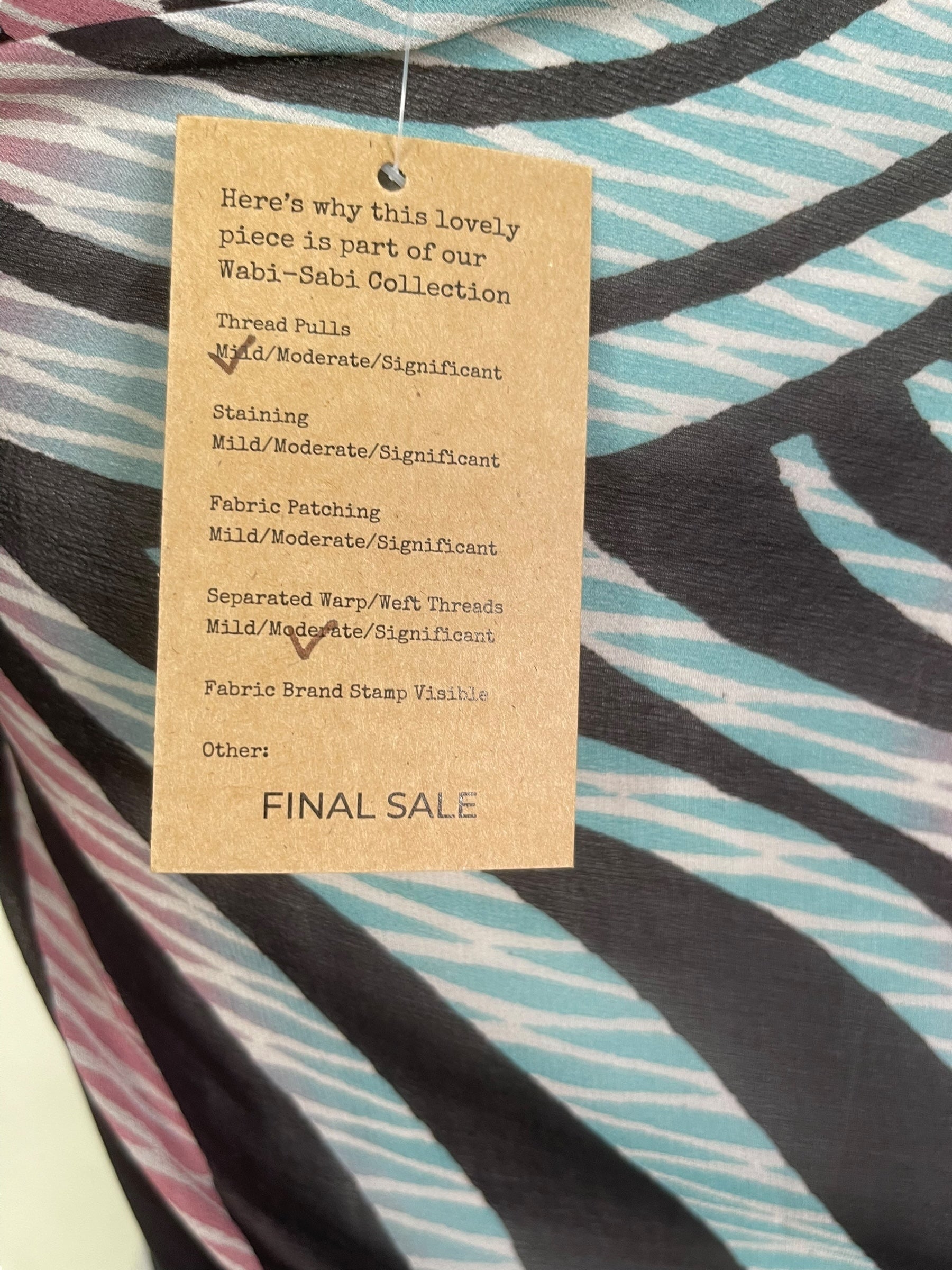 PRG5509 Sheer Wabi Sabi Pure Silk Boxy Top