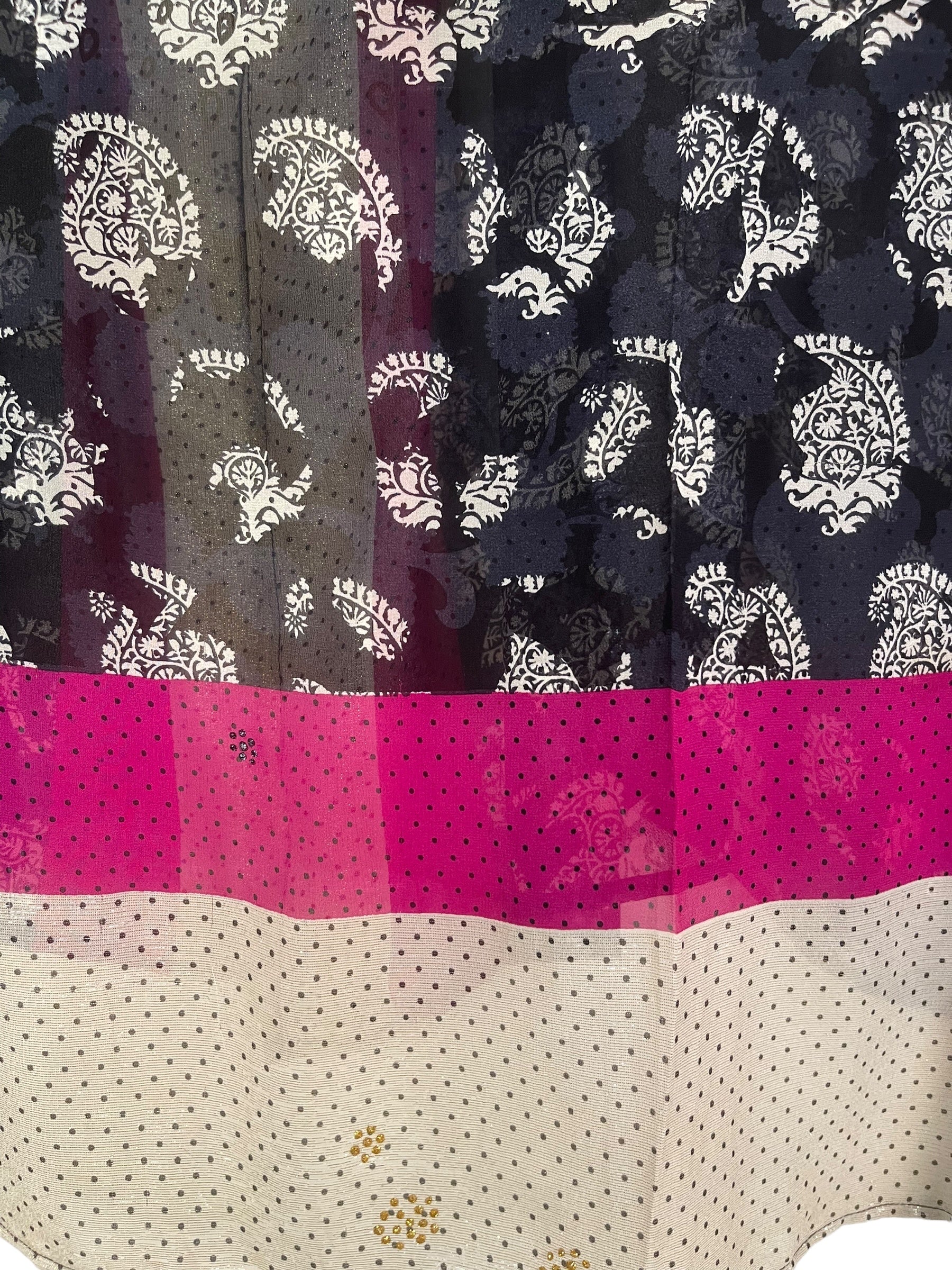 PRG8199 Sheer Avatar Pure Silk Versatile Vest