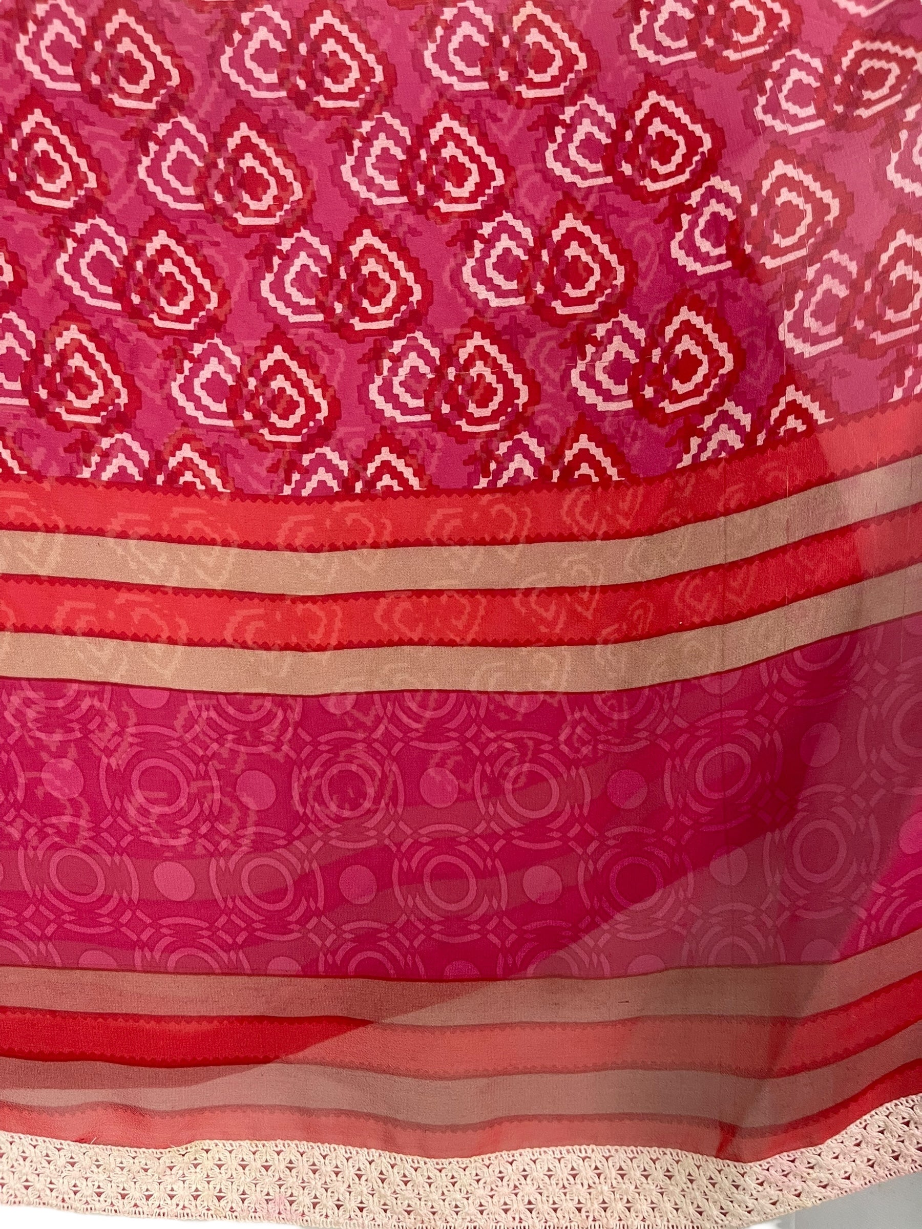 PREVIEW PRG7655 Sheer Pure Silk Wabi Sabi Capelet Poncho by DECEMBER2025 – Handmade ethical Poncho from sariKNOTsari using upcycled silk. Designed in Canada for travel and slow fashion, loved from Toronto to LA to Sydney.