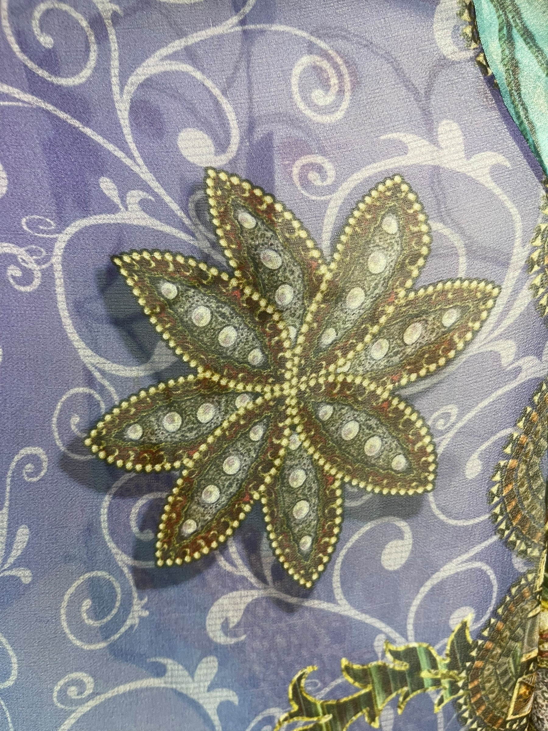 PREVIEW PRG7790 Sheer Wabi Sabi Pure Silk Self Pocket Tunic Dress