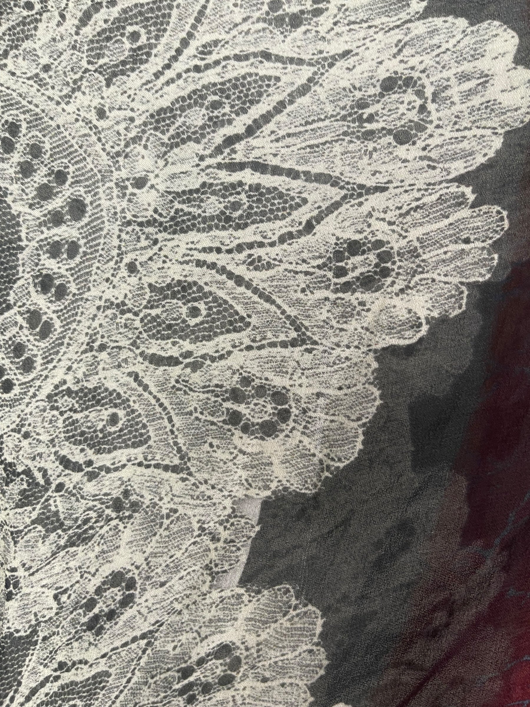 PRG8619 Sheer Wabi Sabi Pure Silk Kimono-Sleeved Jacket with Belt