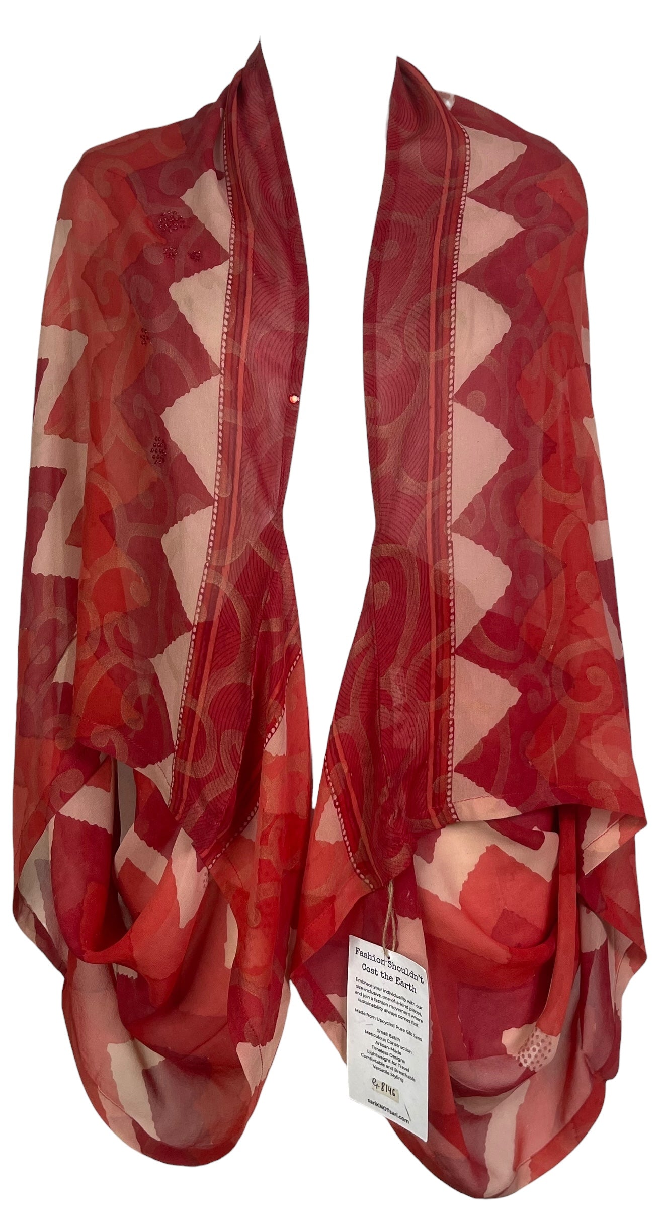 PRG8146 Sheer Avatar Pure Silk Shrug