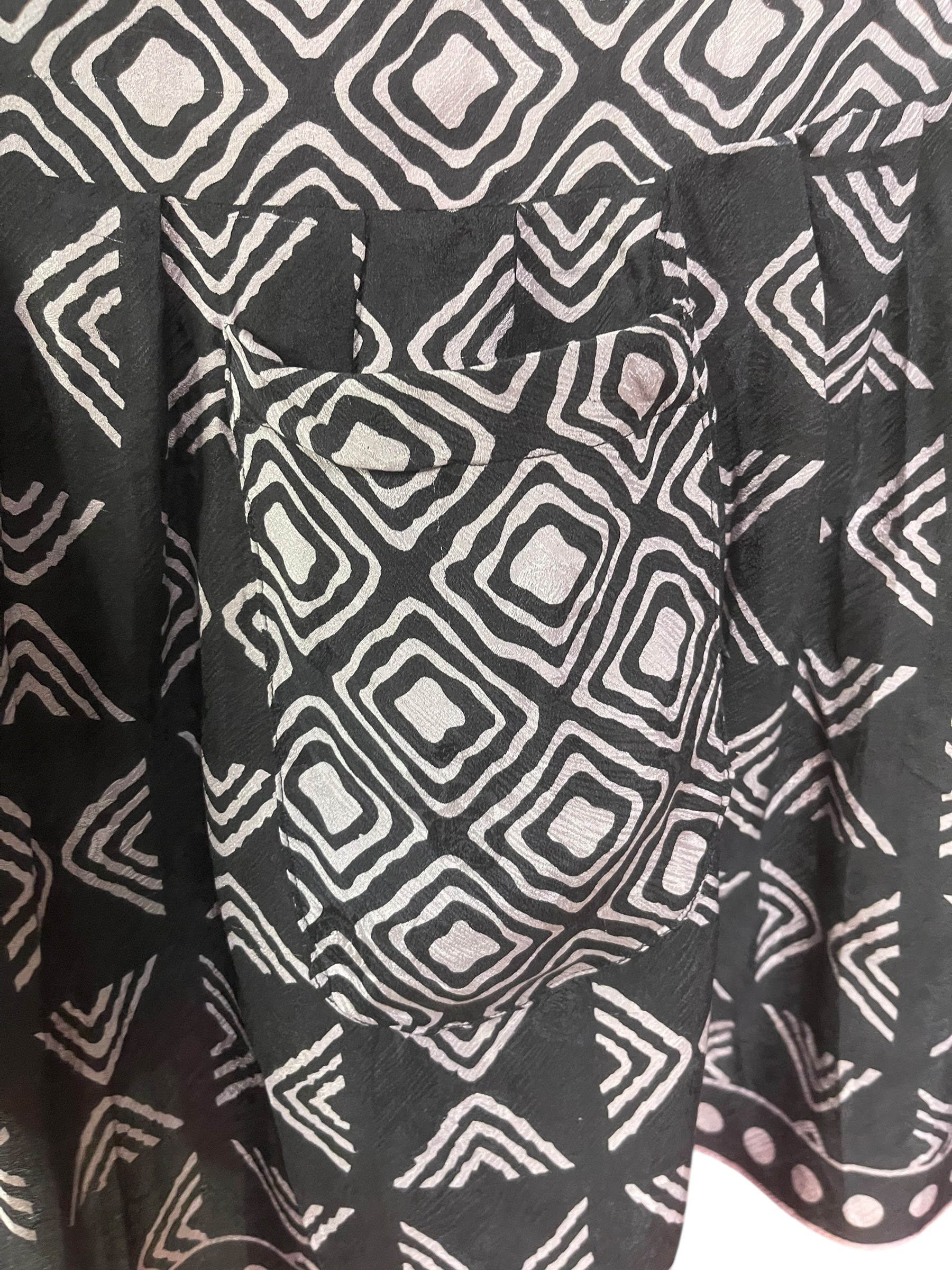 PRC8795 Wabi Sabi Pure Silk Boxy Babydoll Dress by 15 FEBRUARY 2026 – Handmade ethical Boxy Babydoll Dress from sariKNOTsari using upcycled silk. Designed in Canada for travel and slow fashion, loved from Toronto to LA to Sydney.