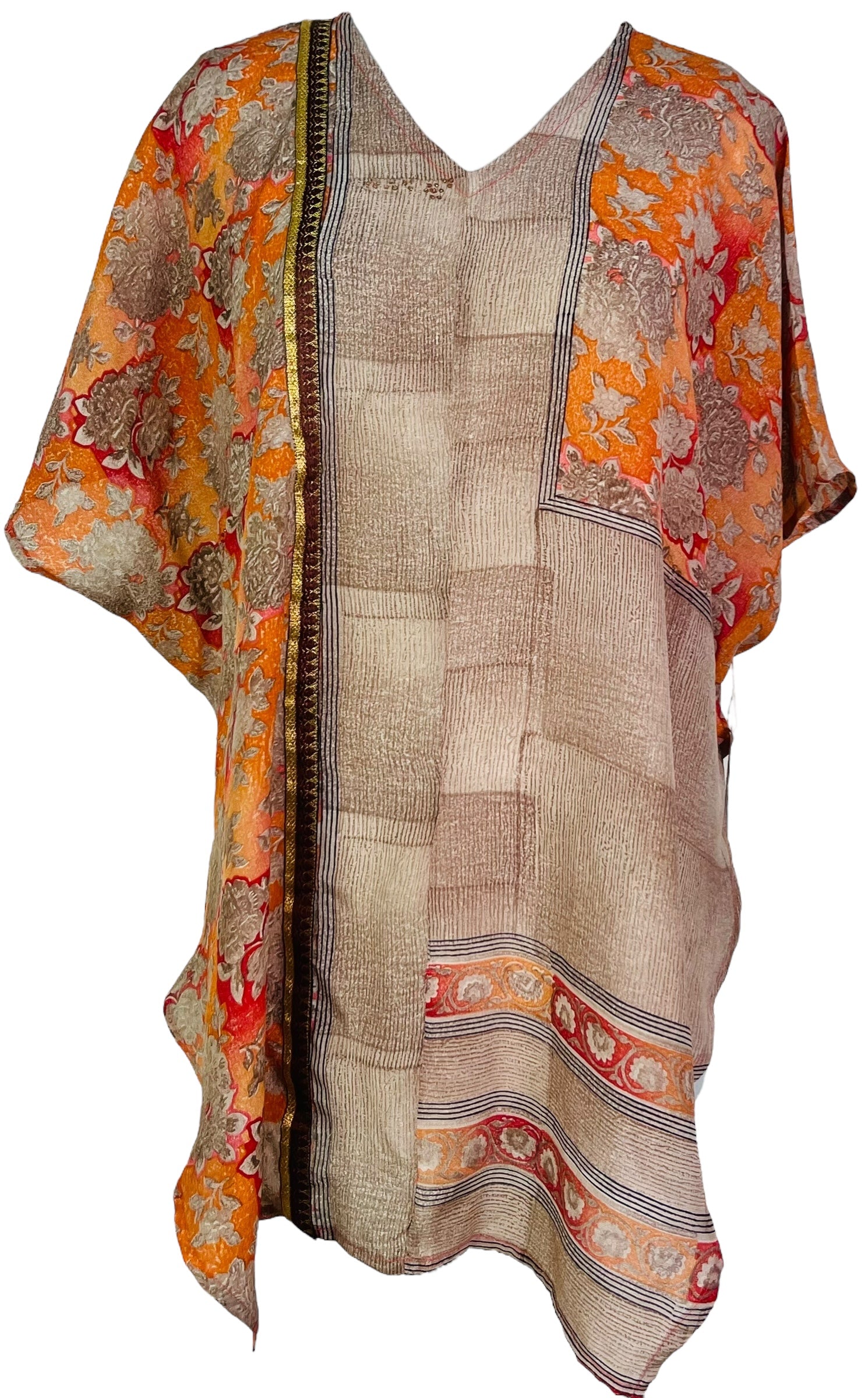PRC7548 Avatar Pure Silk Waterfall Top