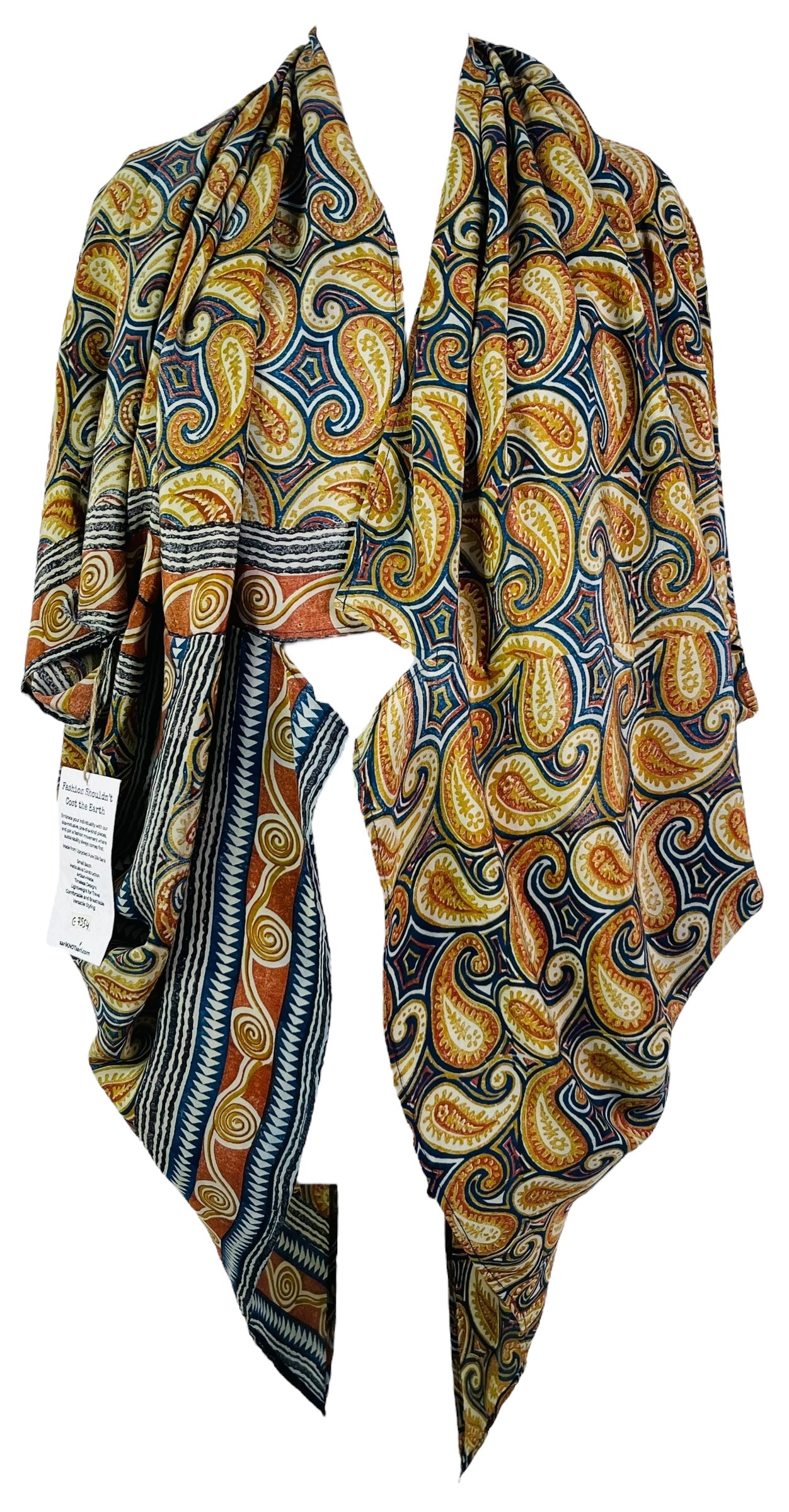 PRC7554 Avatar Pure Silk Cardigan