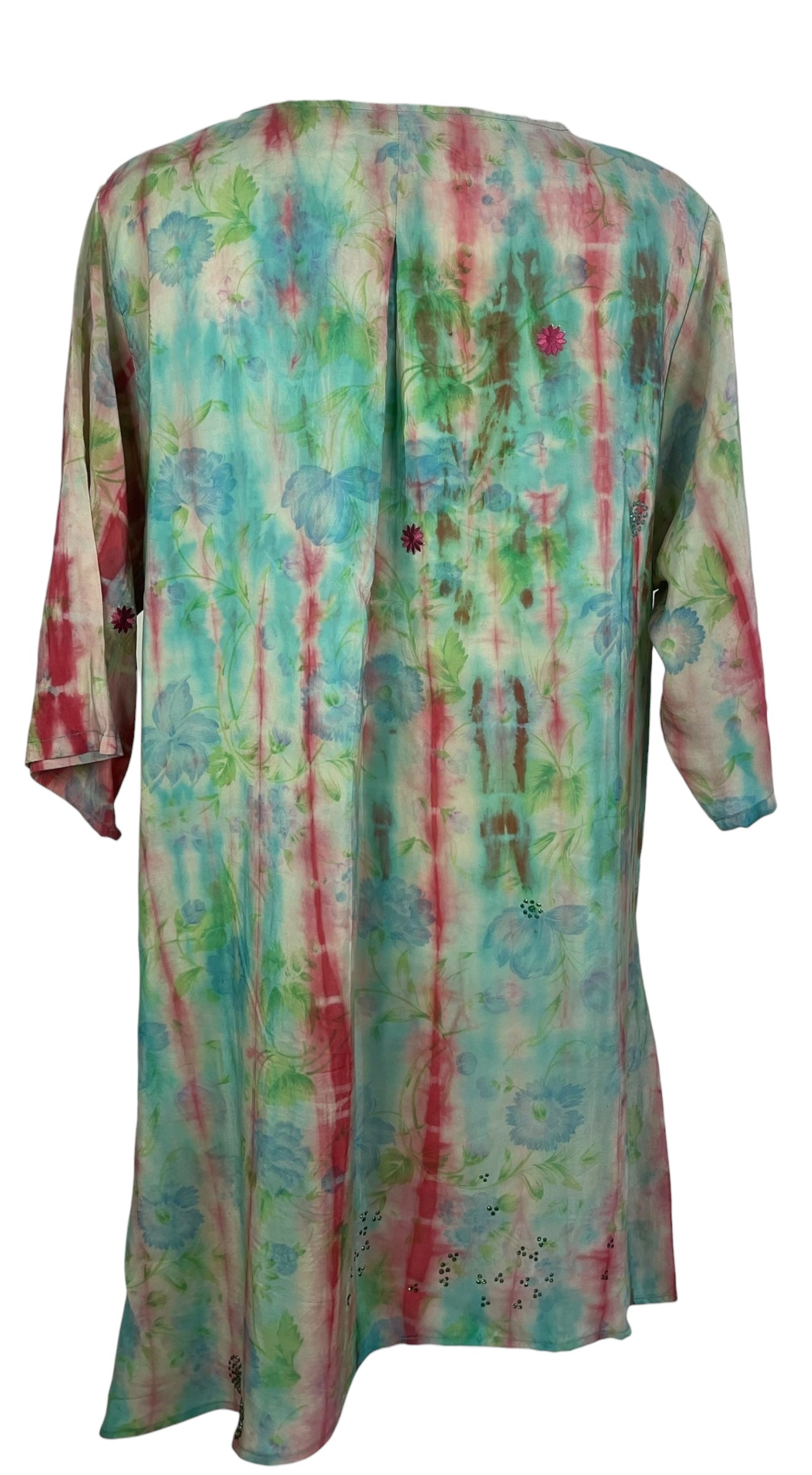 PREVIEW PRC8465 Avatar Pure Silk Self Pocket Tunic Dress