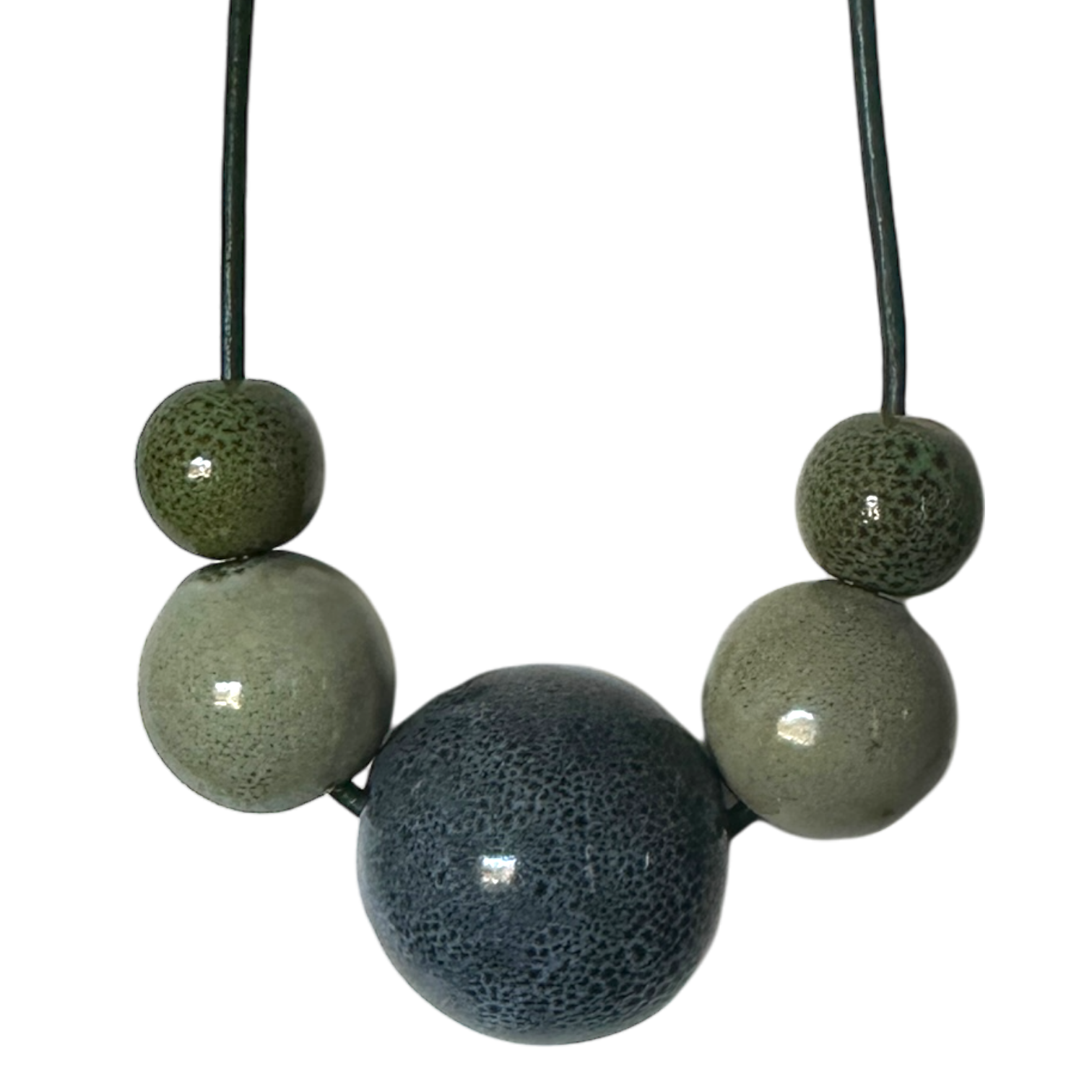Pluto Artisan Made Long Beaded Necklace