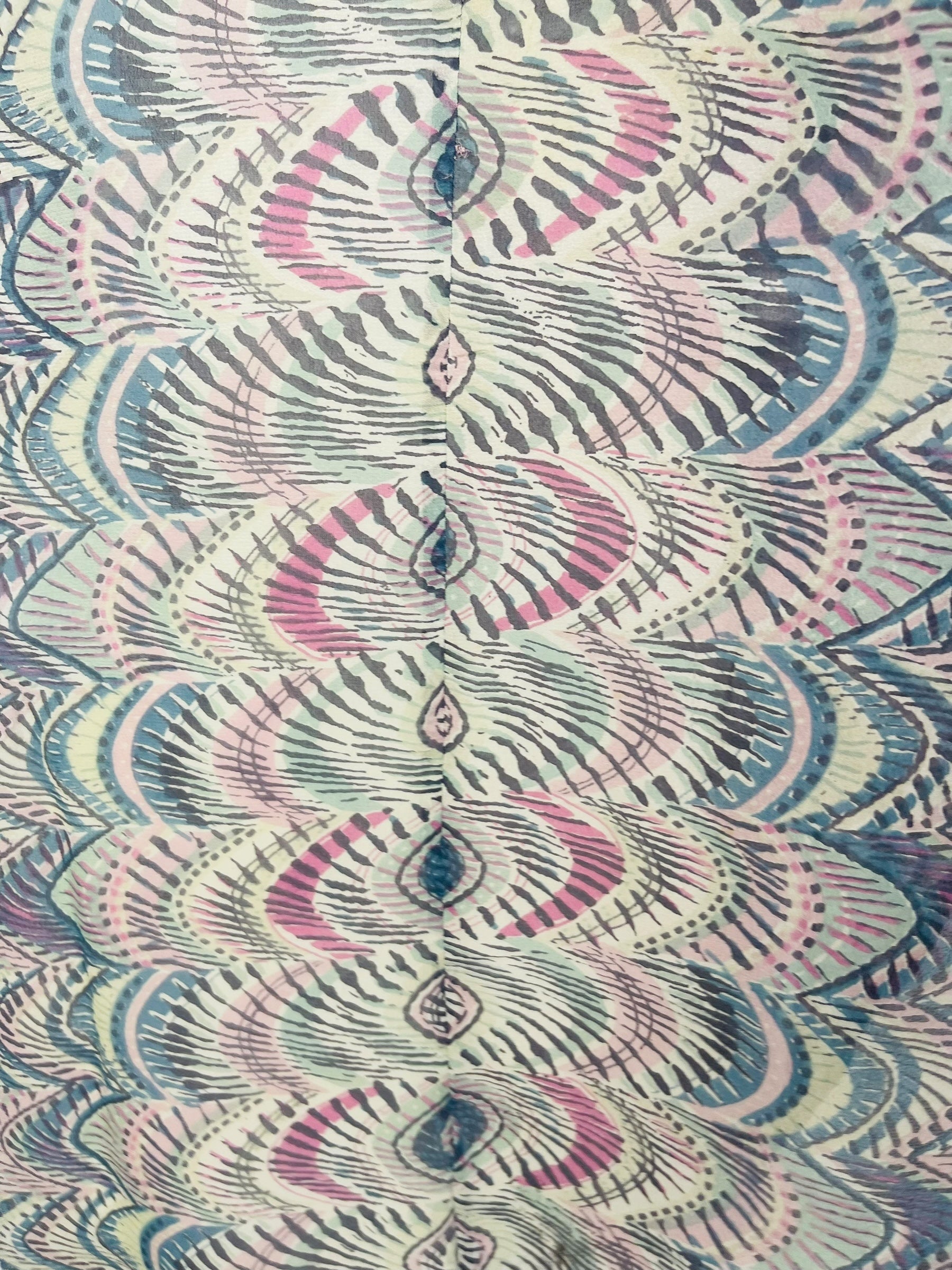 PRG7266 Sheer Wabi Sabi Pure Silk Waterfall Top