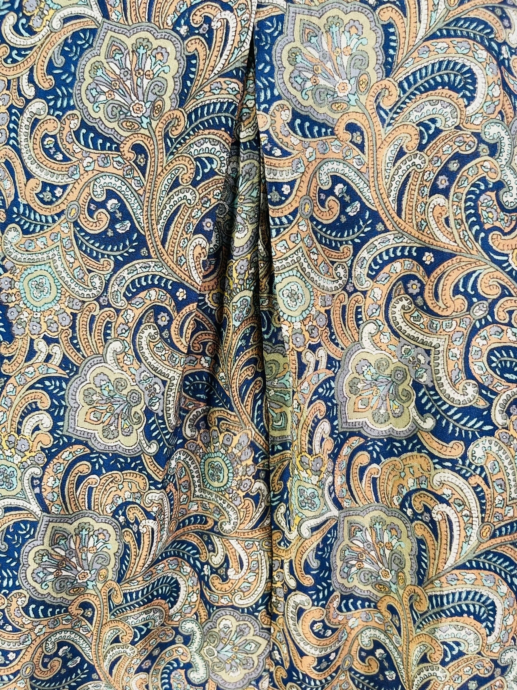 PRC6833 Avatar Pure Silk Self Pocket Tunic Dress