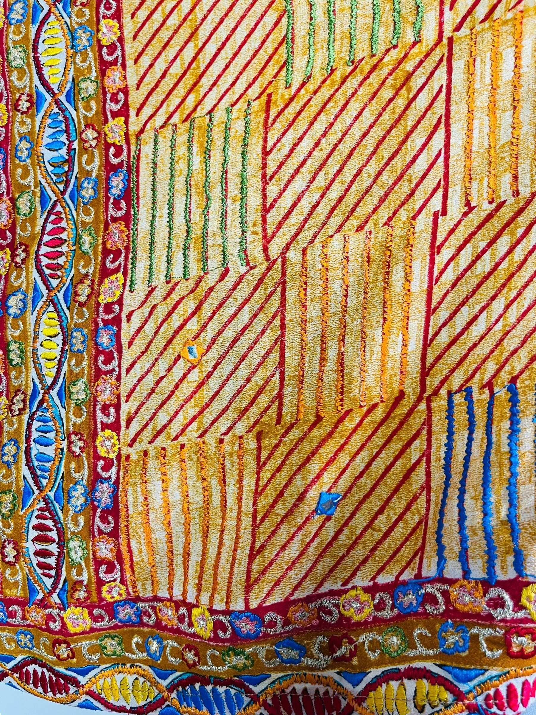 PRC7303 Avatar Pure Silk Kimono-Sleeved Top