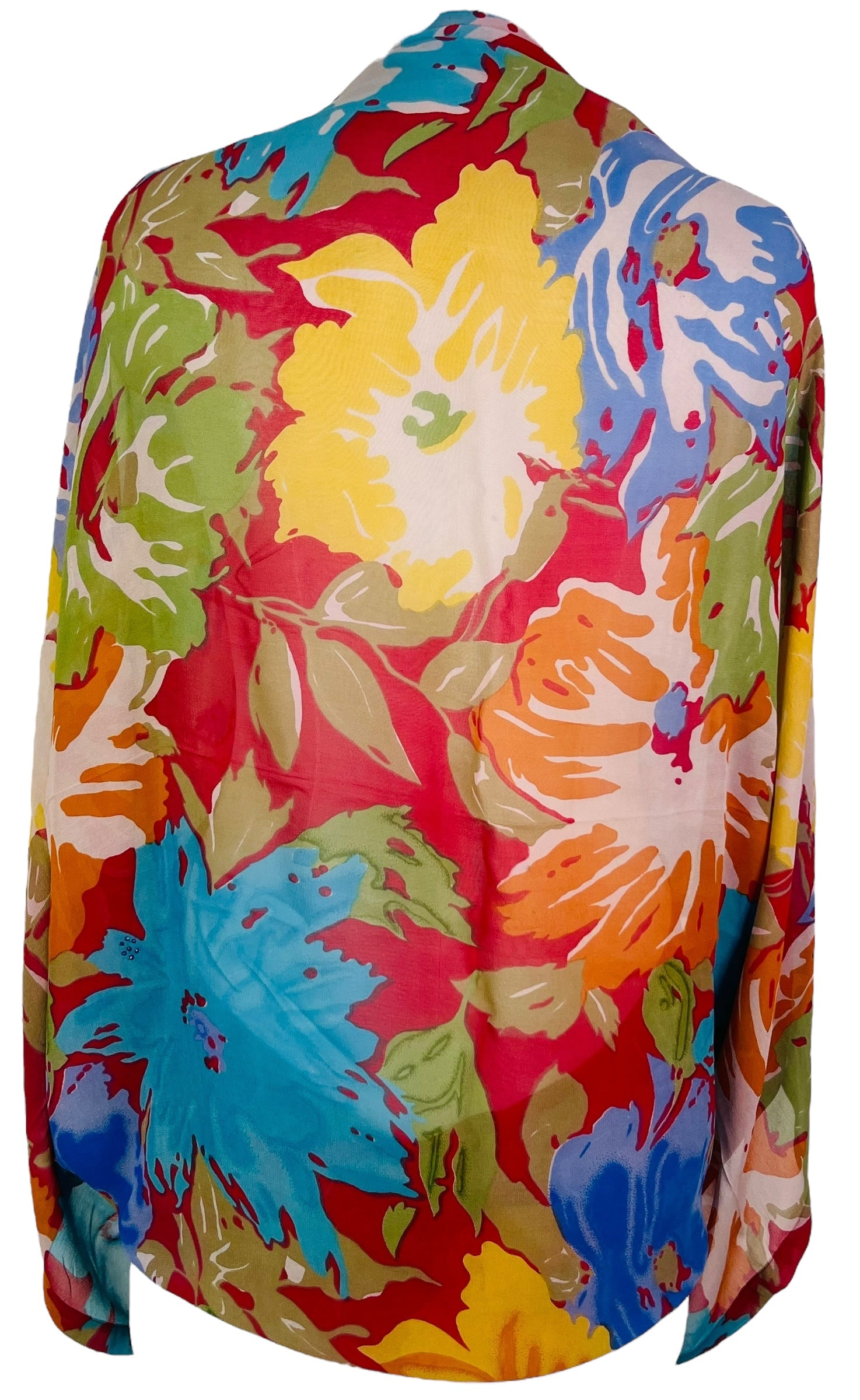 PRG7529B Sheer Wabi Sabi Pure Silk Shrug