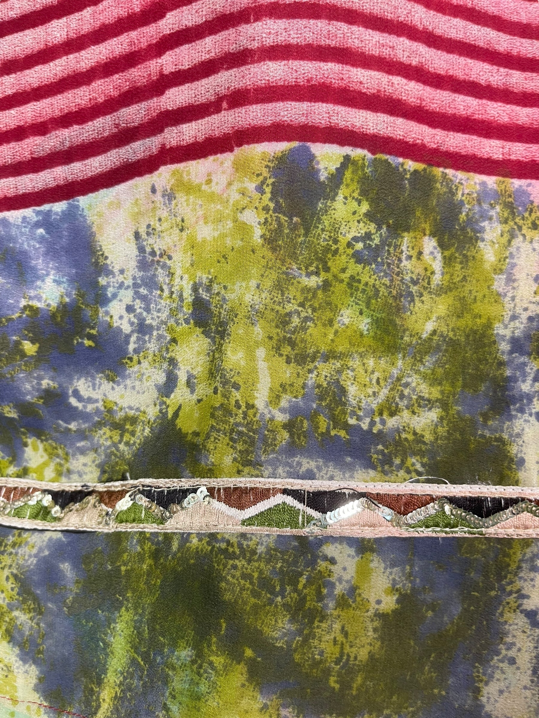 PRC4952 Wabi Sabi Pure Silk Boxy Top