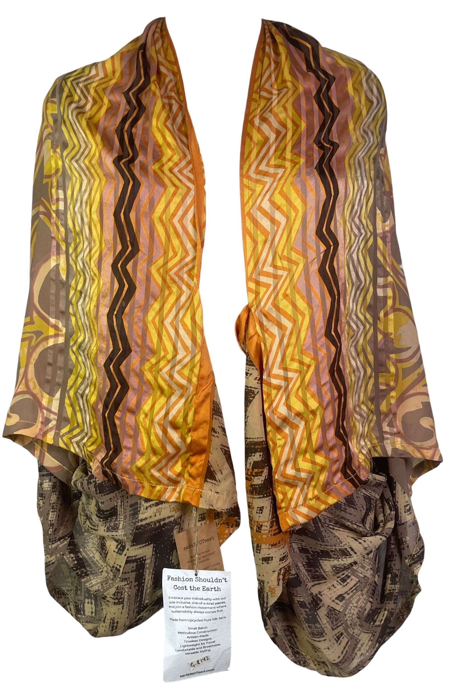 PRG8142 Sheer Wabi Sabi Pure Silk Shrug