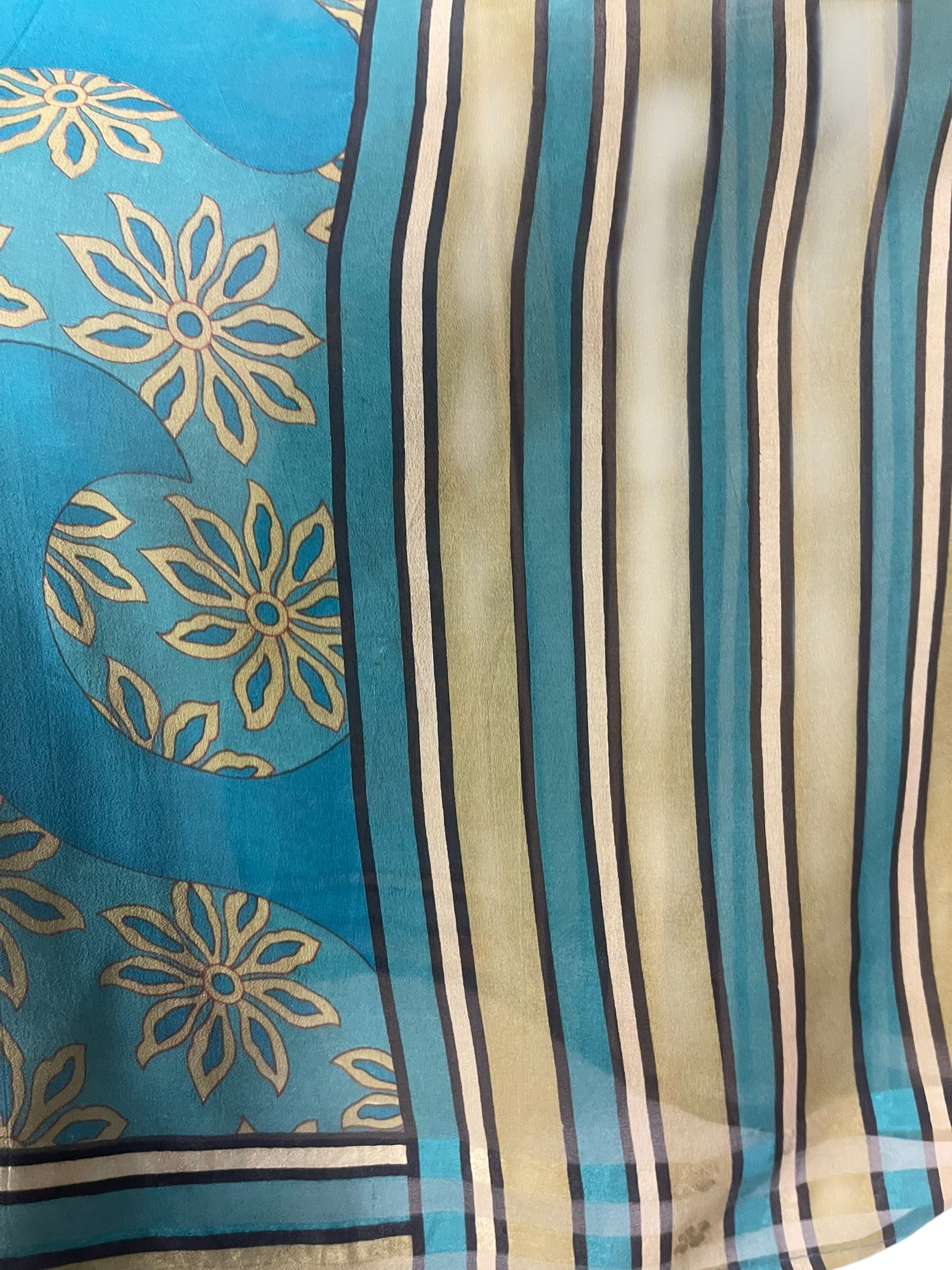 PRG8538 Wabi Sabi Pure Silk Kimono-Sleeved Top