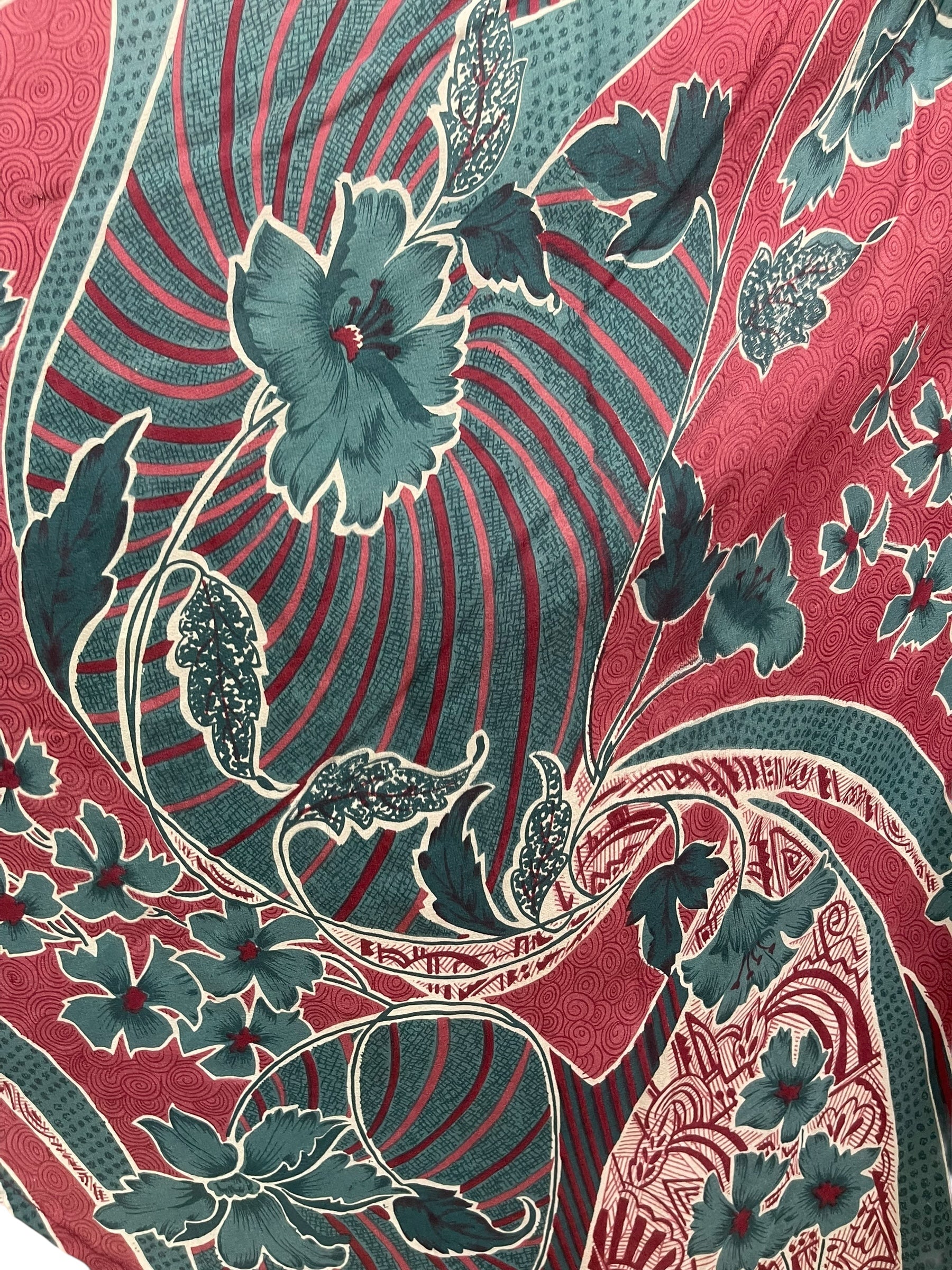 PRC7689 Wabi Sabi Pure Silk Maxi Dress with Belt