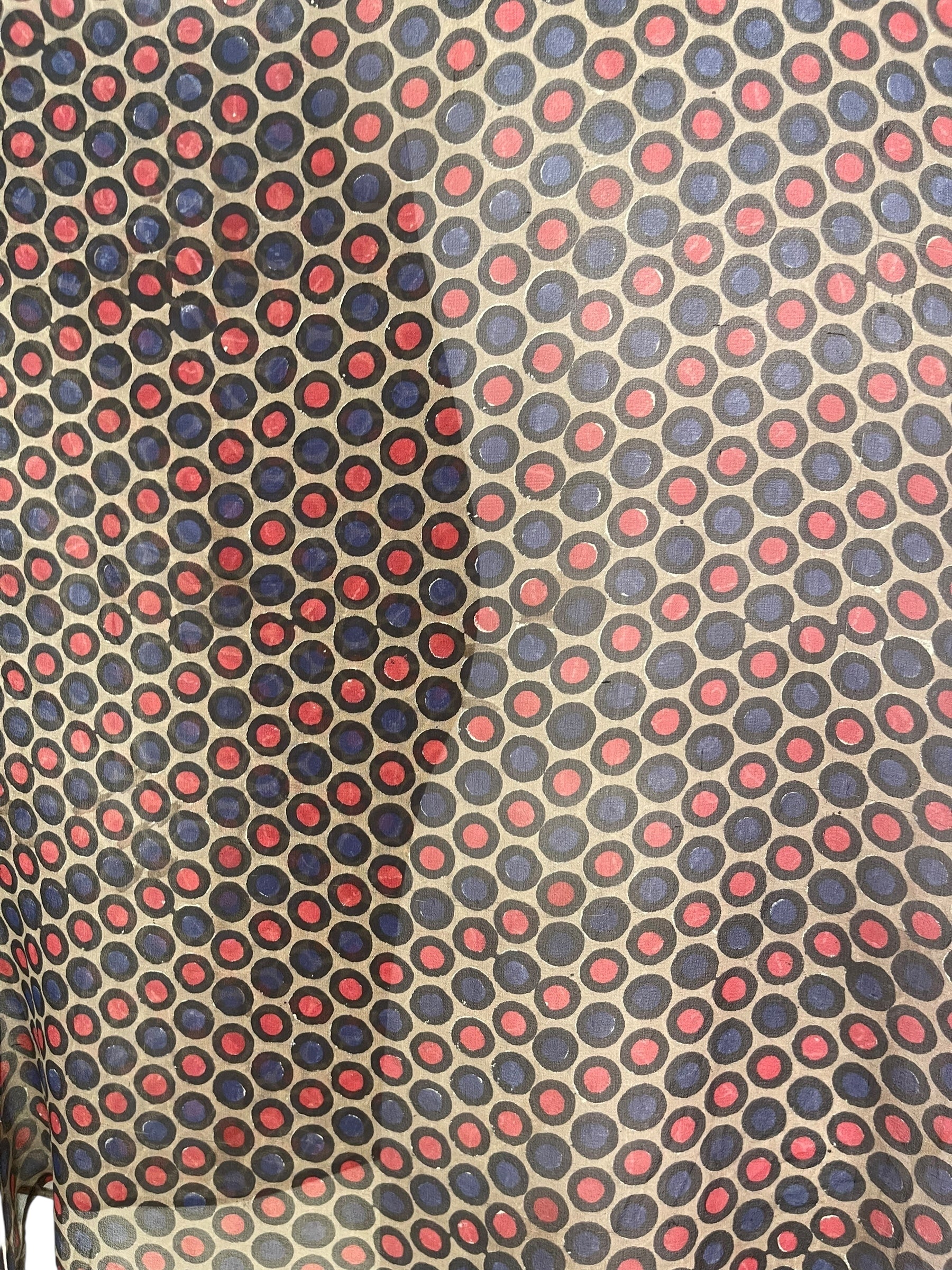 PRG7878 Sheer Avatar Pure Silk Long Tunic with Side Ties by DECEMBER2025 – Handmade ethical Side Tie Tunic from sariKNOTsari using upcycled silk. Designed in Canada for travel and slow fashion, loved from Toronto to LA to Sydney.