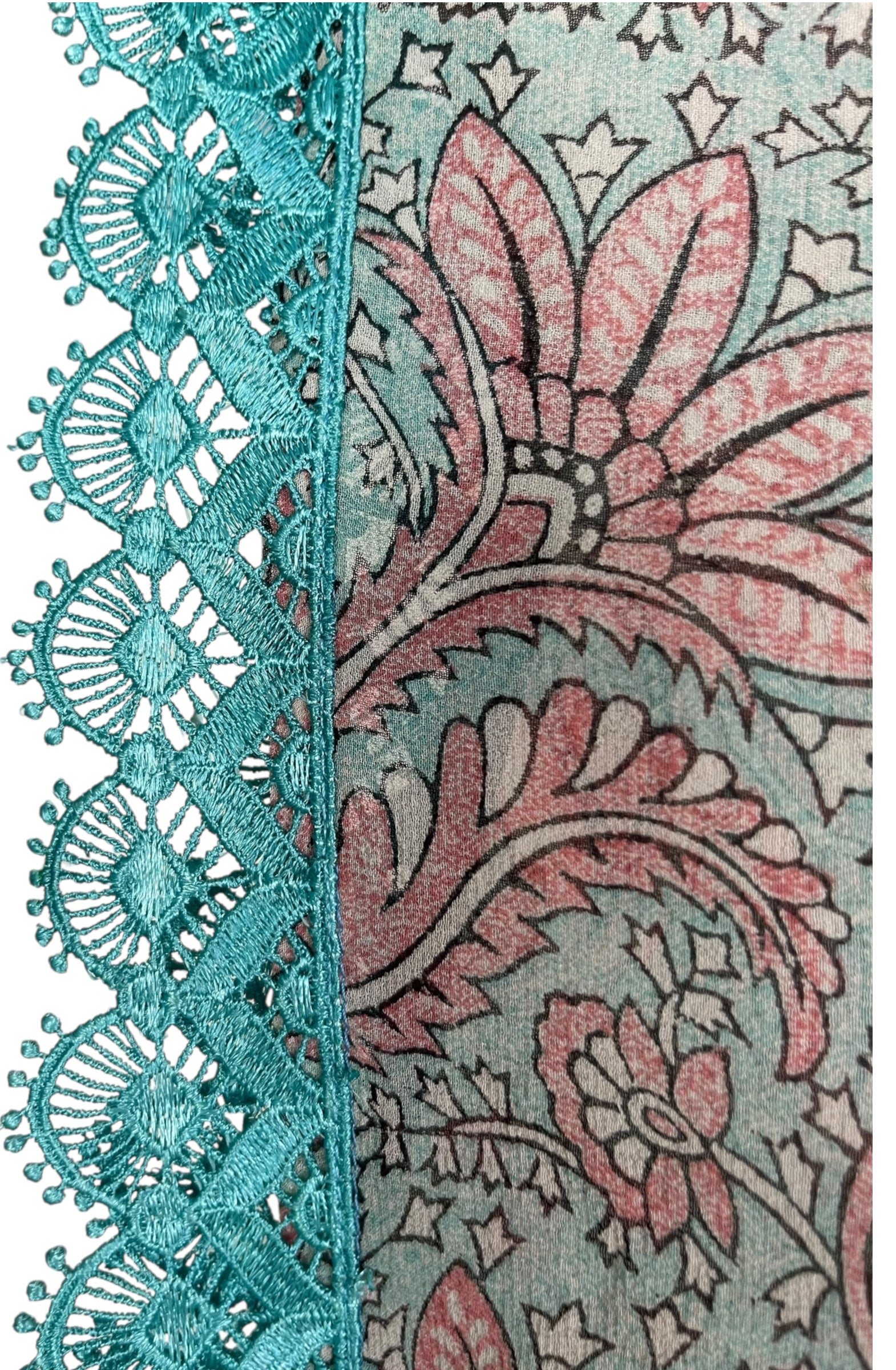 PRG7953 Sheer Avatar Pure Silk Boxy Top