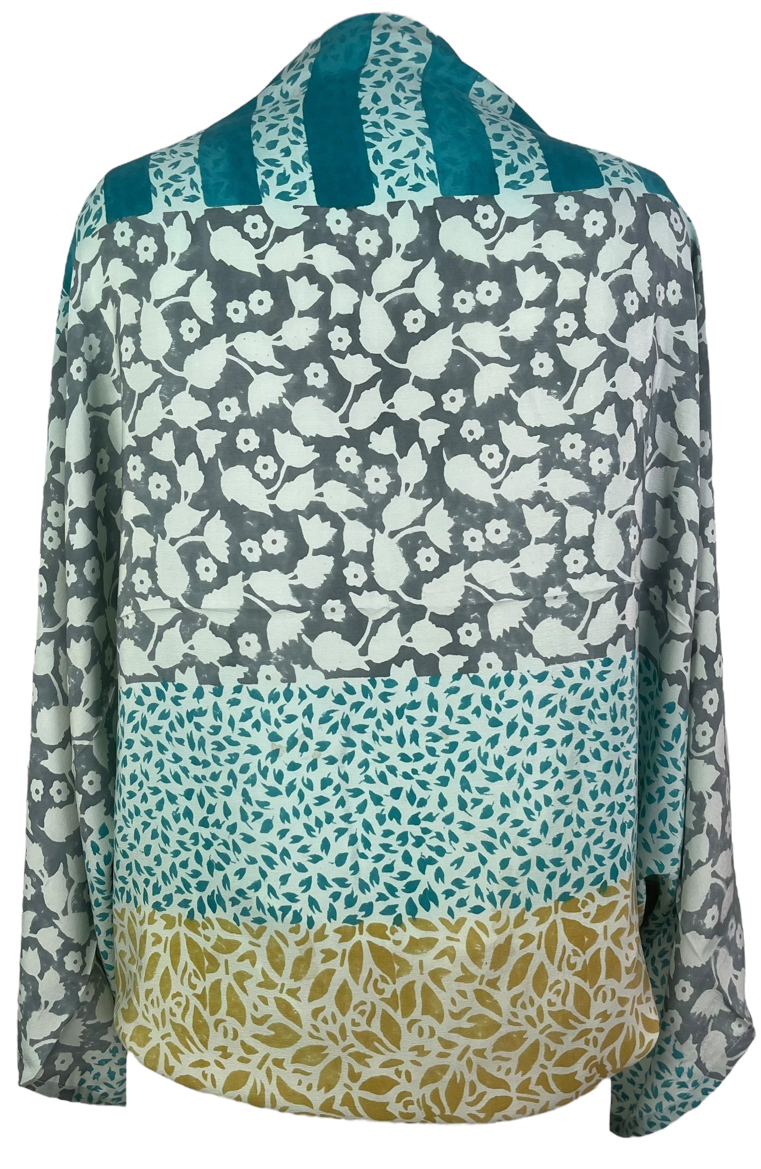 PRC8025 Wabi Sabi Pure Silk Shrug