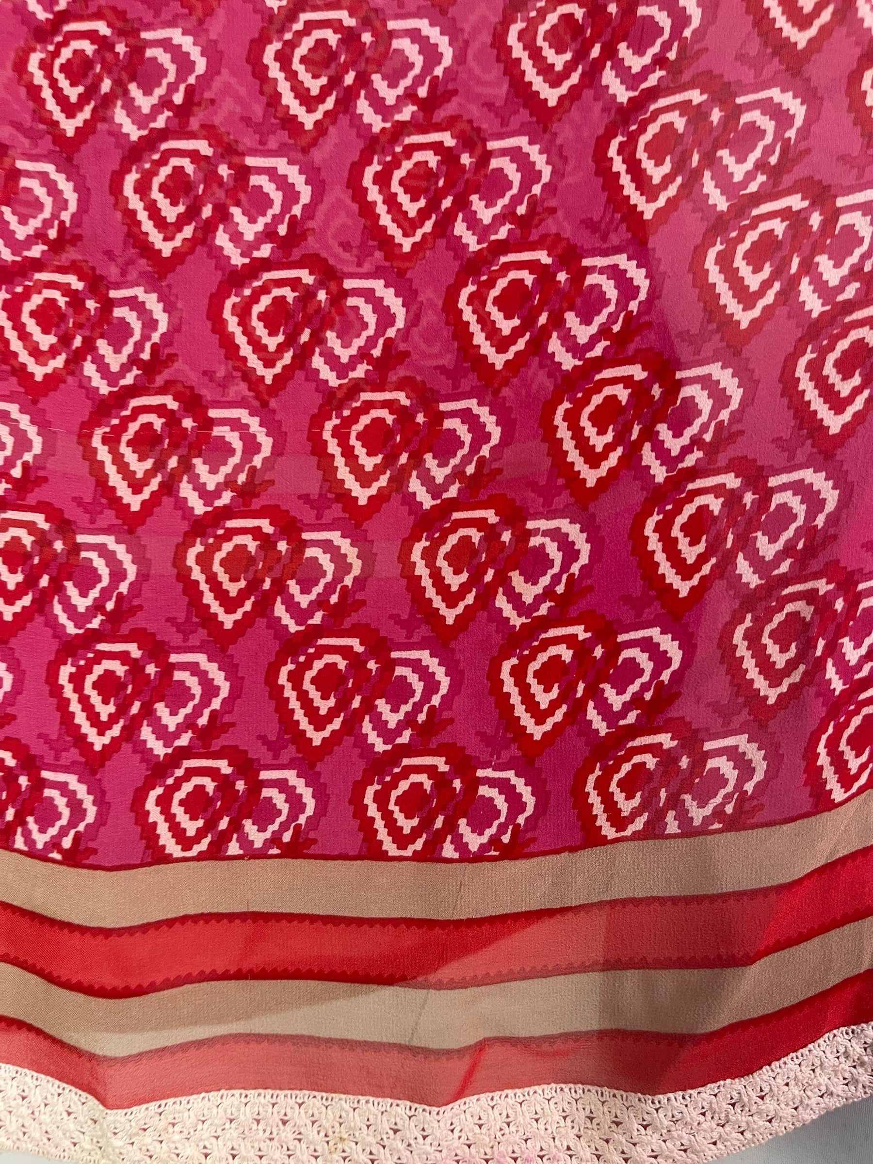 PREVIEW PRG7655 Sheer Pure Silk Wabi Sabi Capelet Poncho by DECEMBER2025 – Handmade ethical Poncho from sariKNOTsari using upcycled silk. Designed in Canada for travel and slow fashion, loved from Toronto to LA to Sydney.