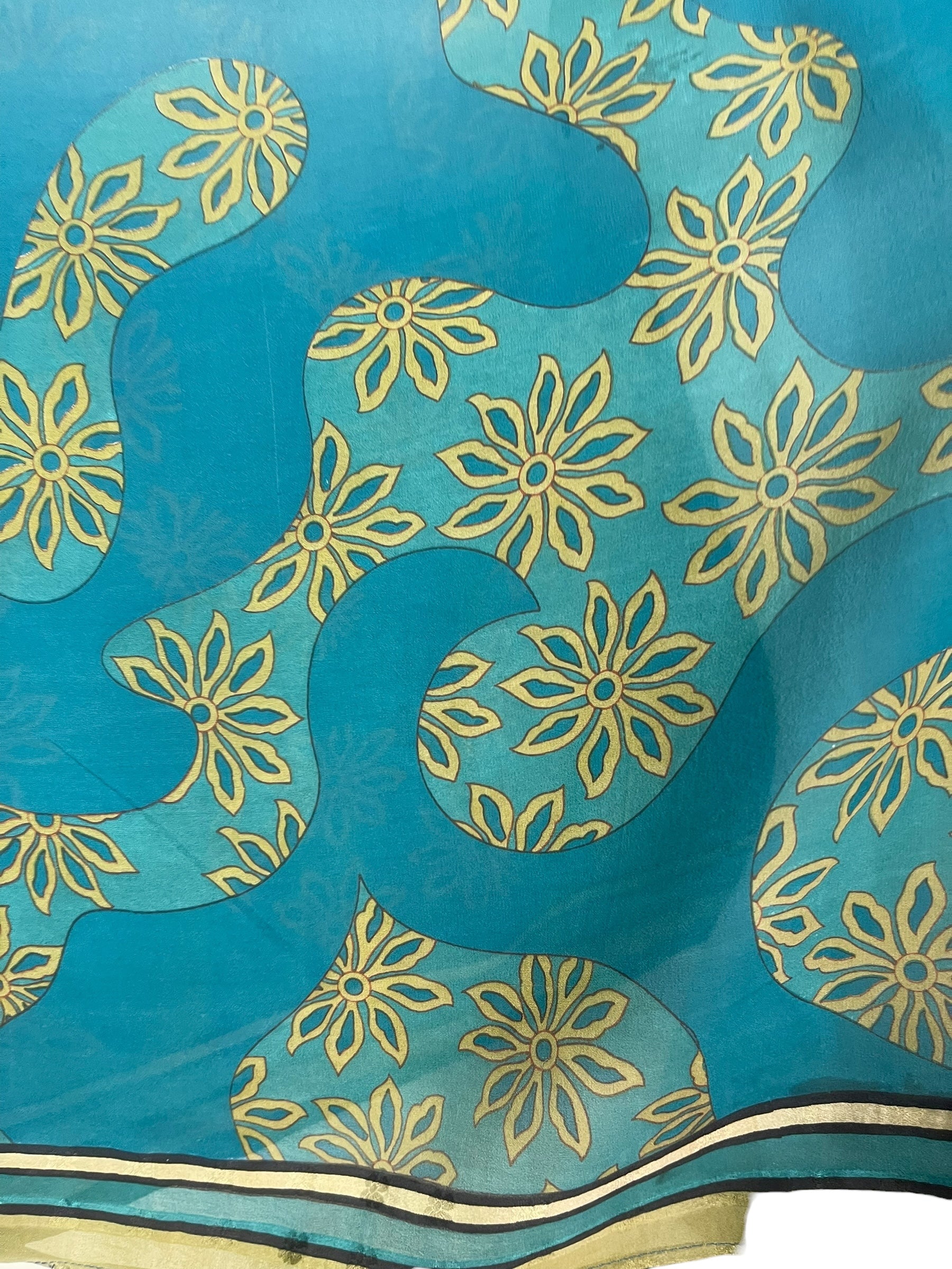 PRG8538 Wabi Sabi Pure Silk Kimono-Sleeved Top