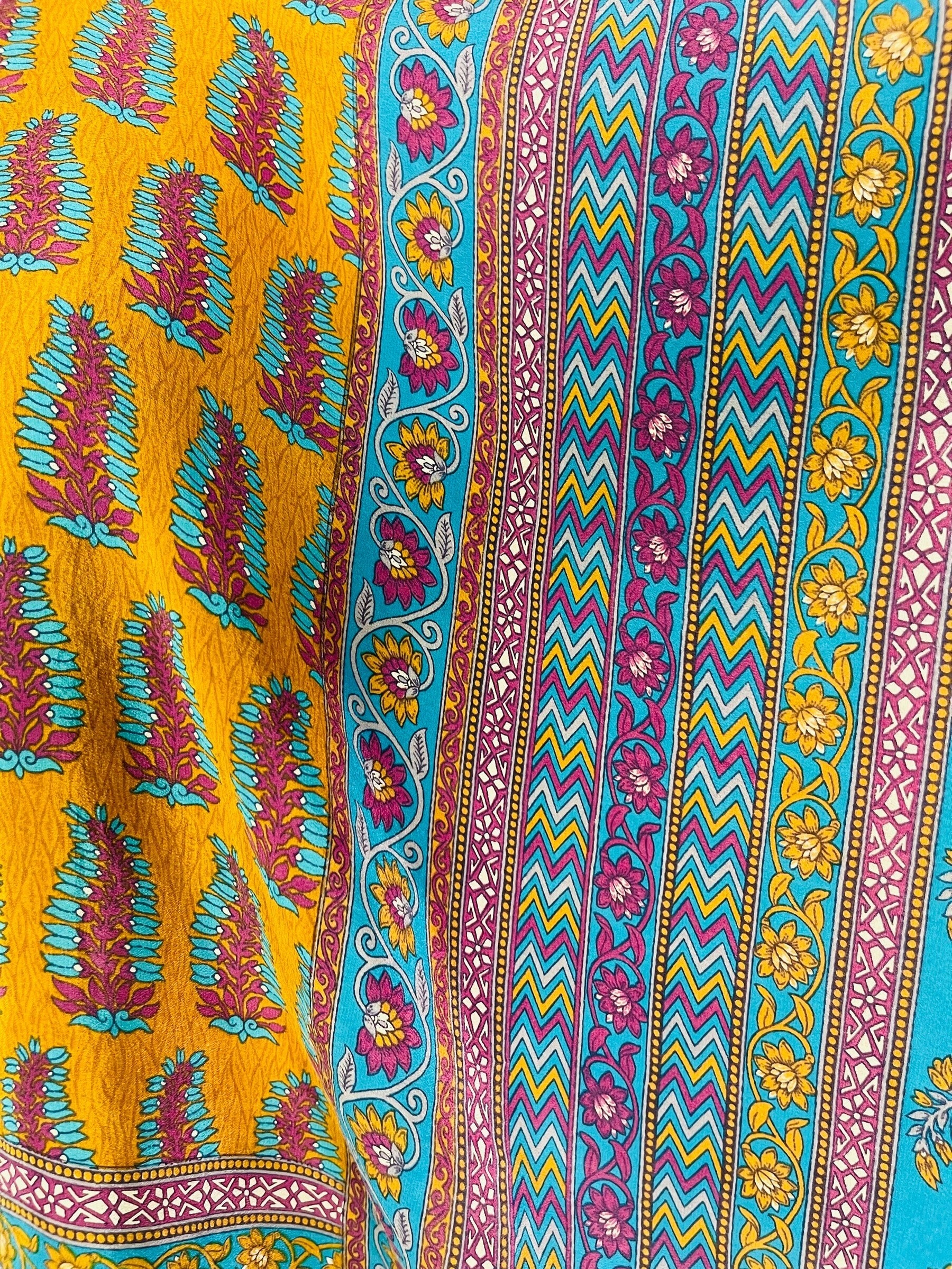 PRC7449 Avatar Pure Silk Capelet Poncho