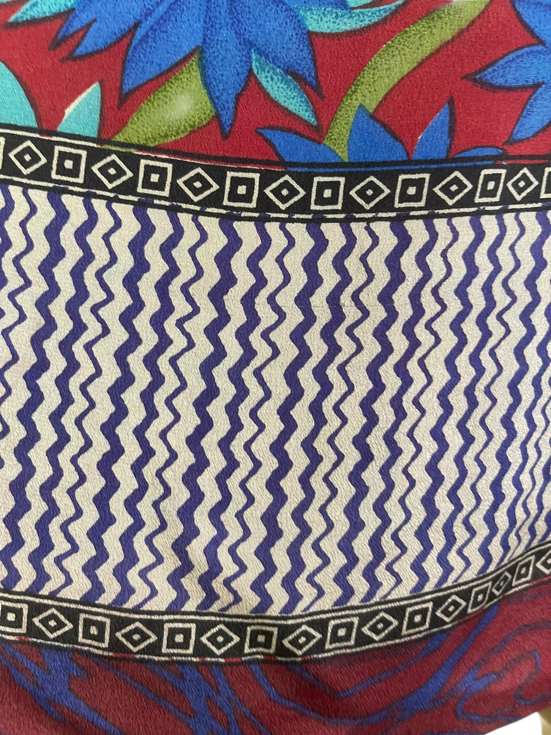 PRC7724 Avatar Pure Silk Midi Length Kaftan