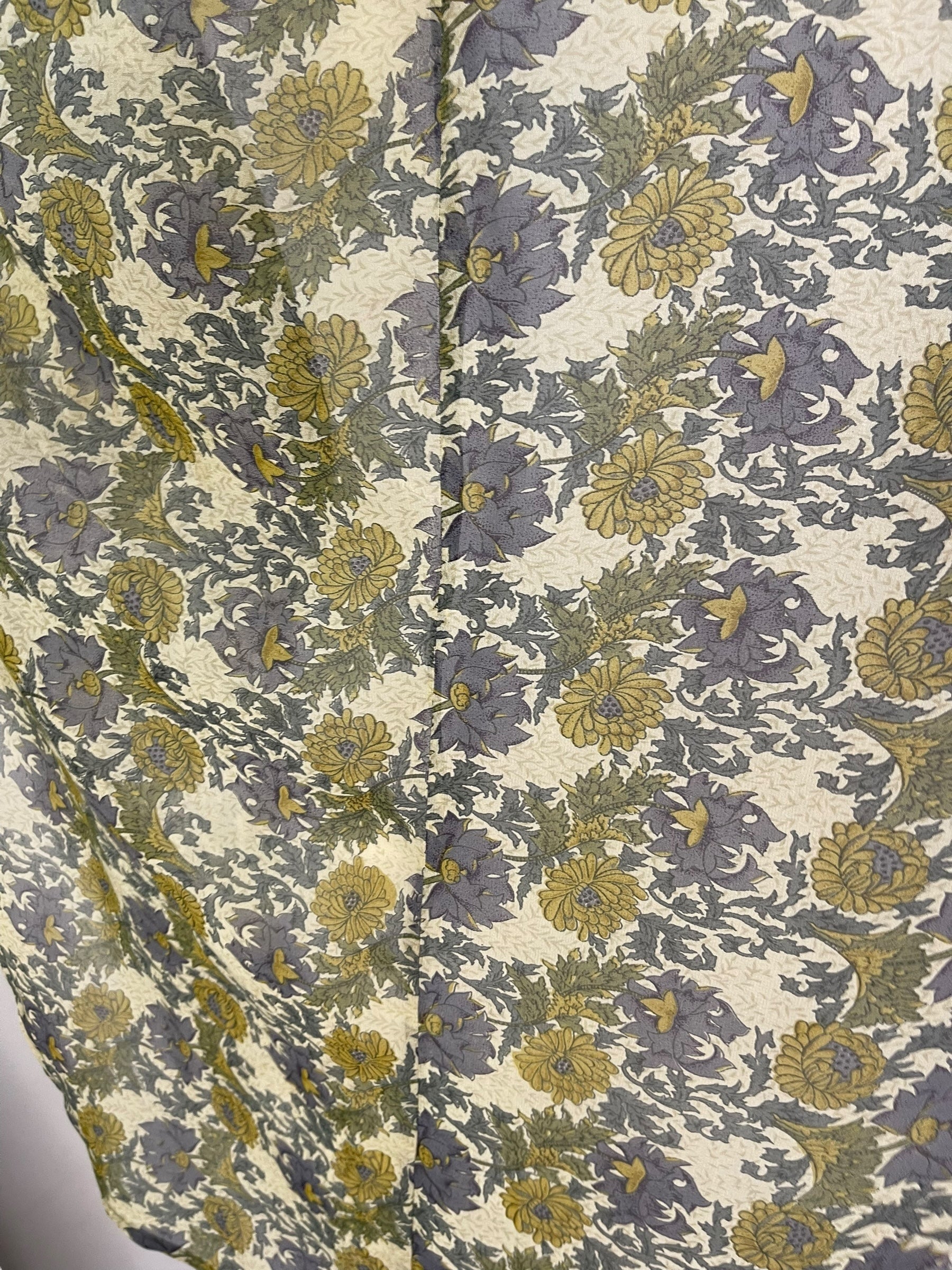 PRG6853 Sheer Avatar Pure Silk Waterfall Top