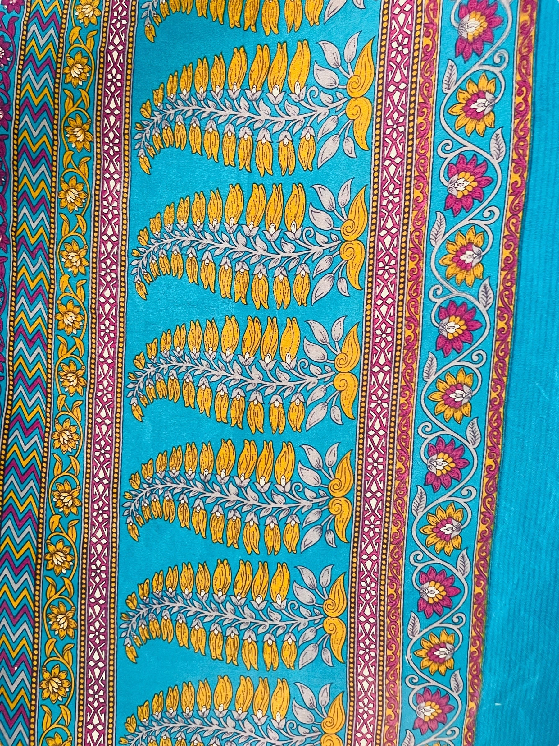 PRC7449 Avatar Pure Silk Capelet Poncho