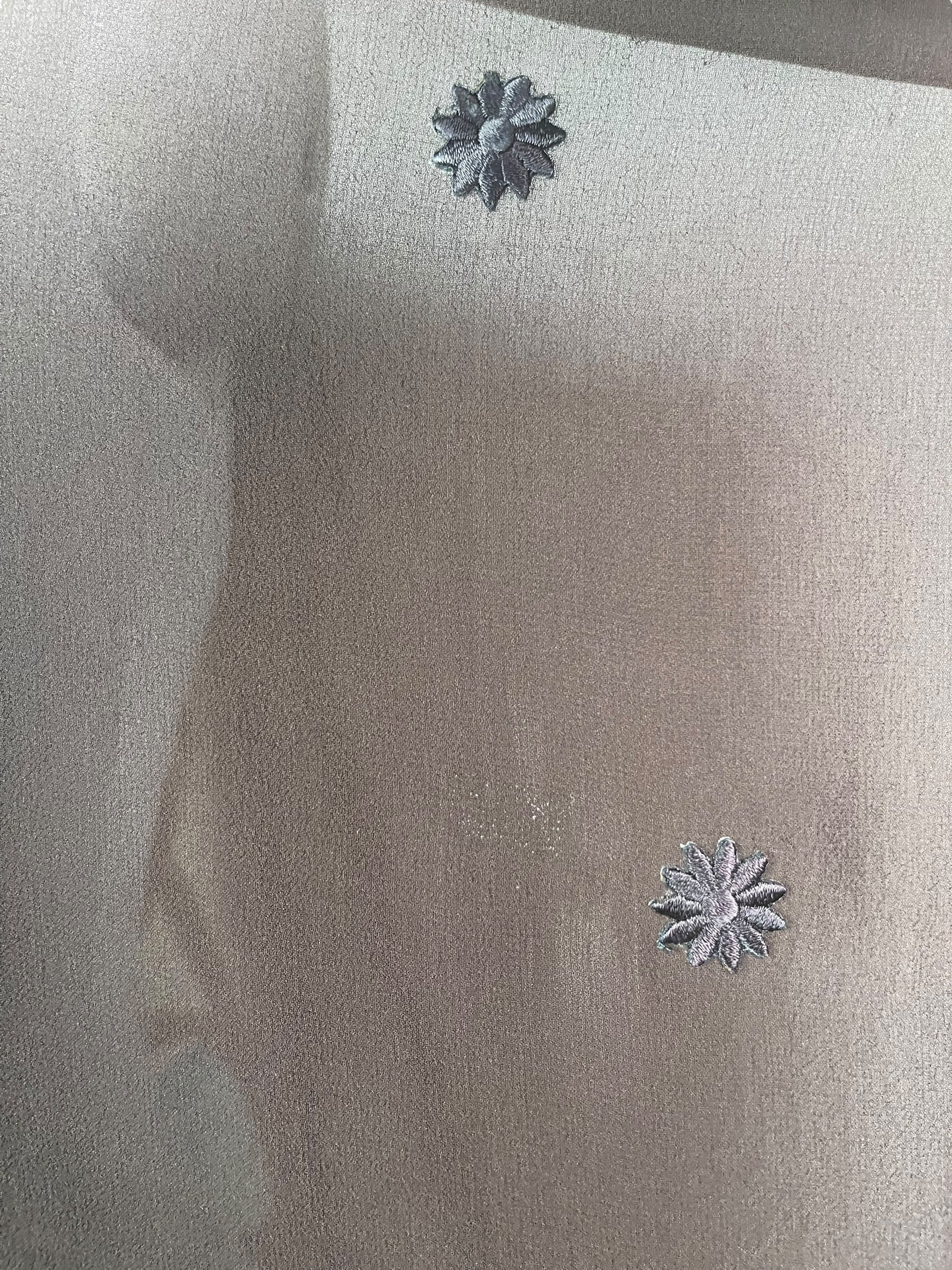 PRG6618 Sheer Wabi Sabi Pure Silk Midi Length Kaftan