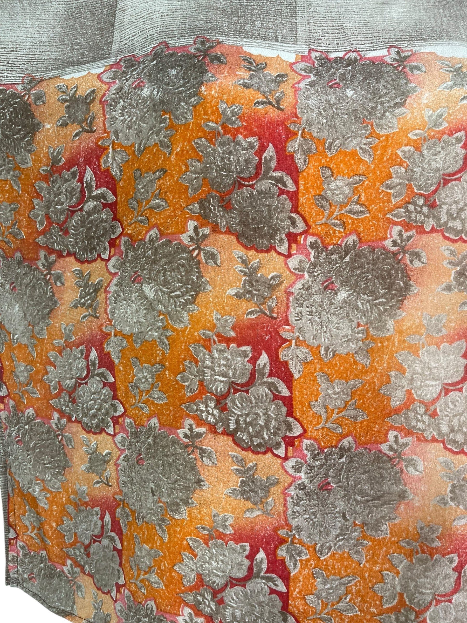 PRC7548 Avatar Pure Silk Side Slit Top