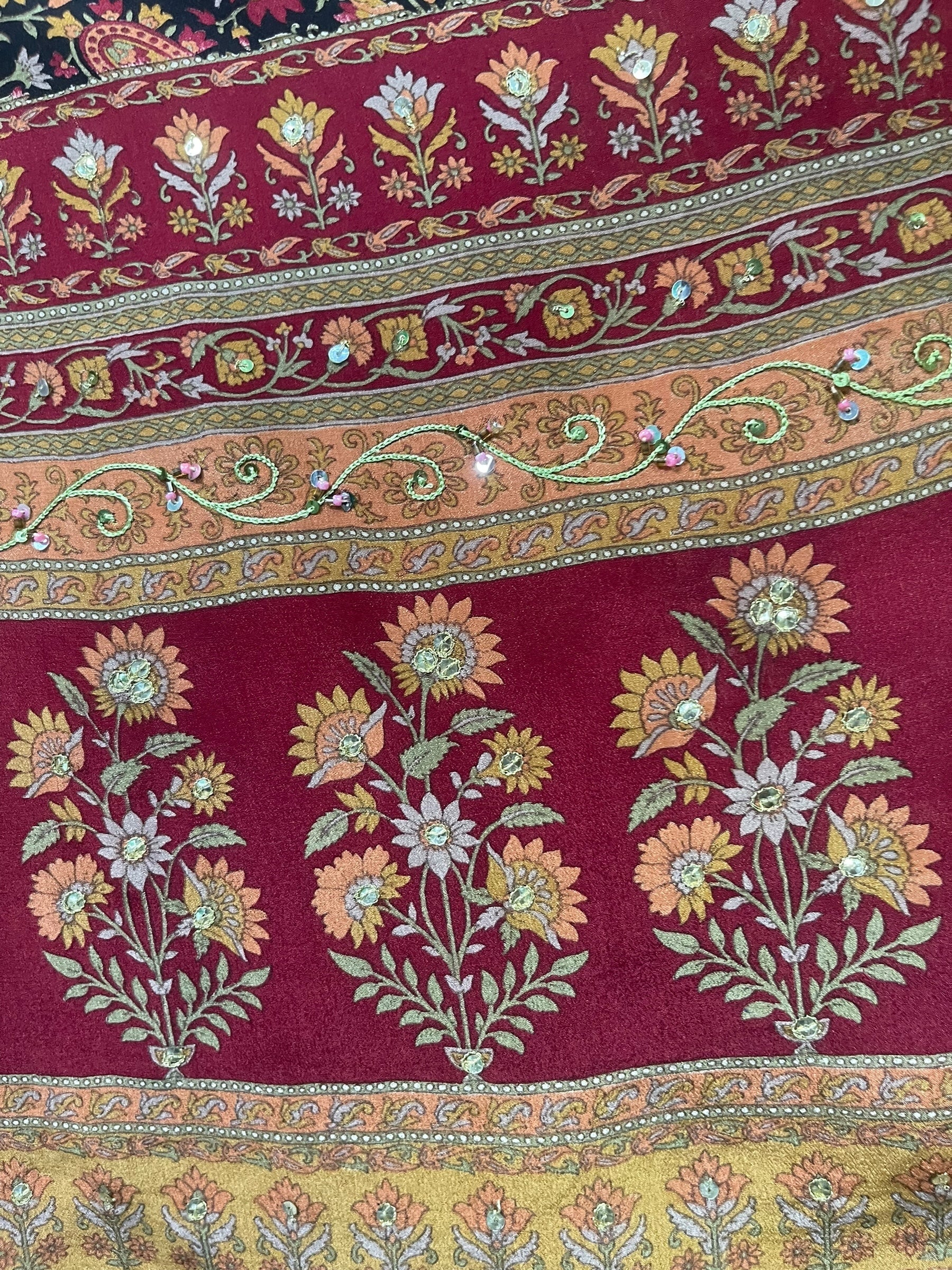 PREVIEW PRC8639 Avatar Pure Silk Maxi Dress with Belt by MARCH2026 – Handmade ethical Maxi Dress from sariKNOTsari using upcycled silk. Designed in Canada for travel and slow fashion, loved from Toronto to LA to Sydney.